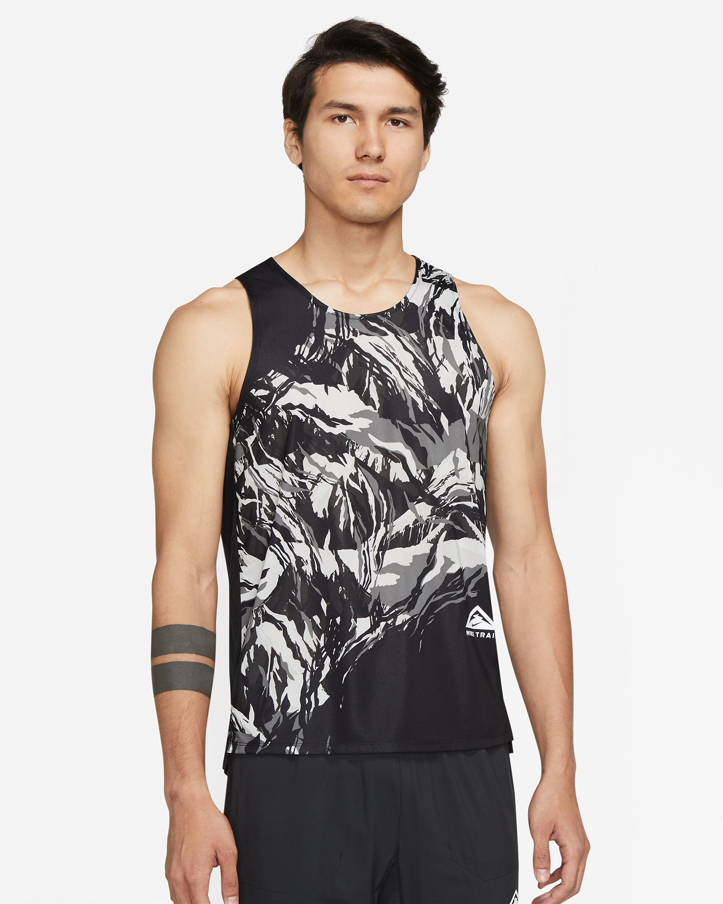 Canotta running NIKE DRI FIT TRAIL RISE365 M - 0 | Cisalfa Sport