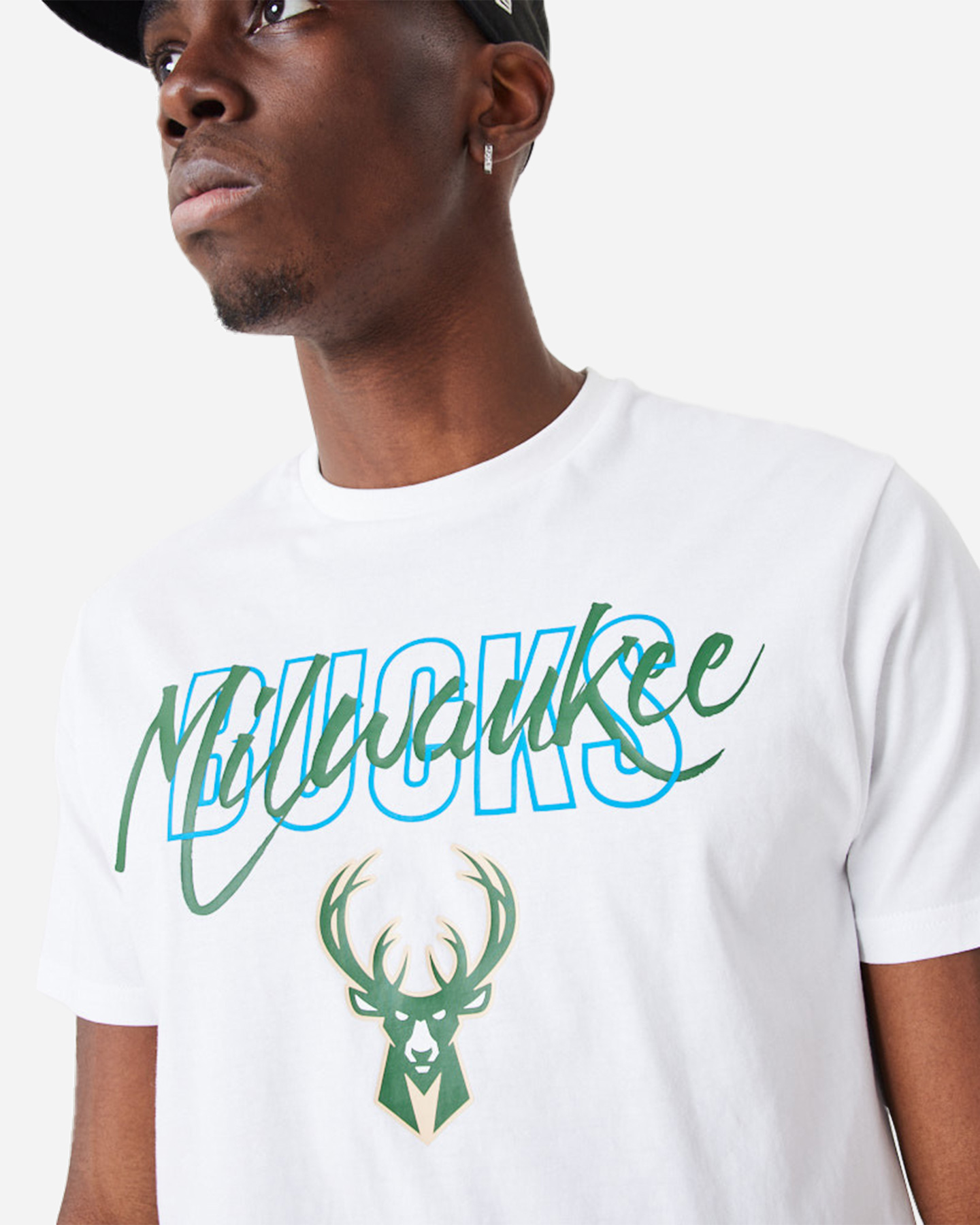 T-shirt NEW ERA SCRIPT MIL BUC  - 2 | Cisalfa Sport