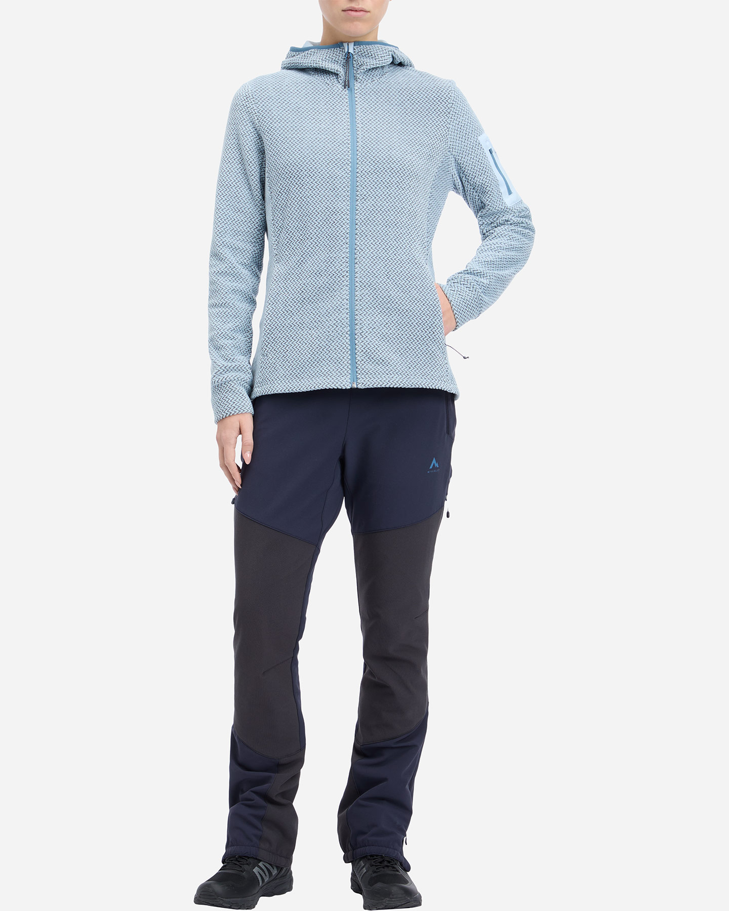 Pile MCKINLEY HUCTURE W - Azzurro - 3 | Cisalfa Sport