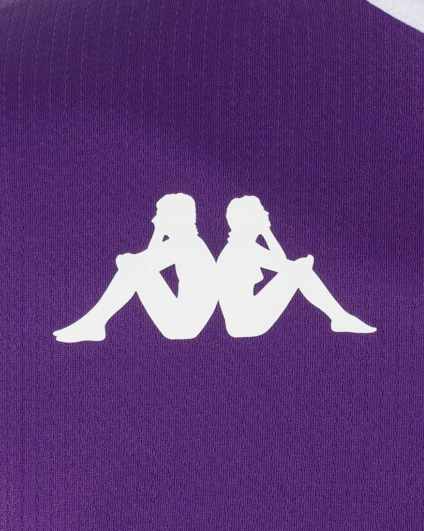 Maglia calcio ufficiale KAPPA FIORENTINA HOME KOMBAT 25-26 M - Viola - 2 | Cisalfa Sport