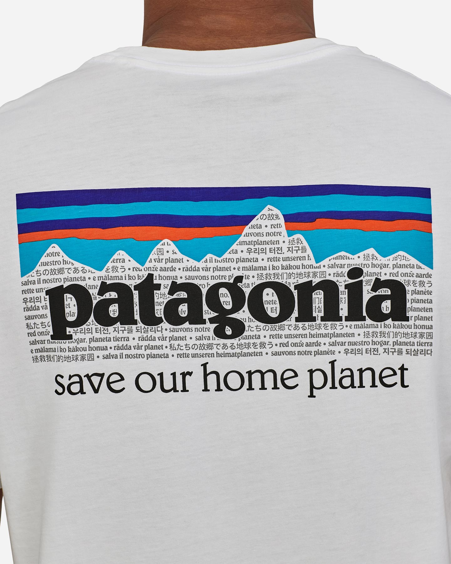 T-shirt PATAGONIA P-6 MISSION ORGANIC M - Bianco - 3 | Cisalfa Sport