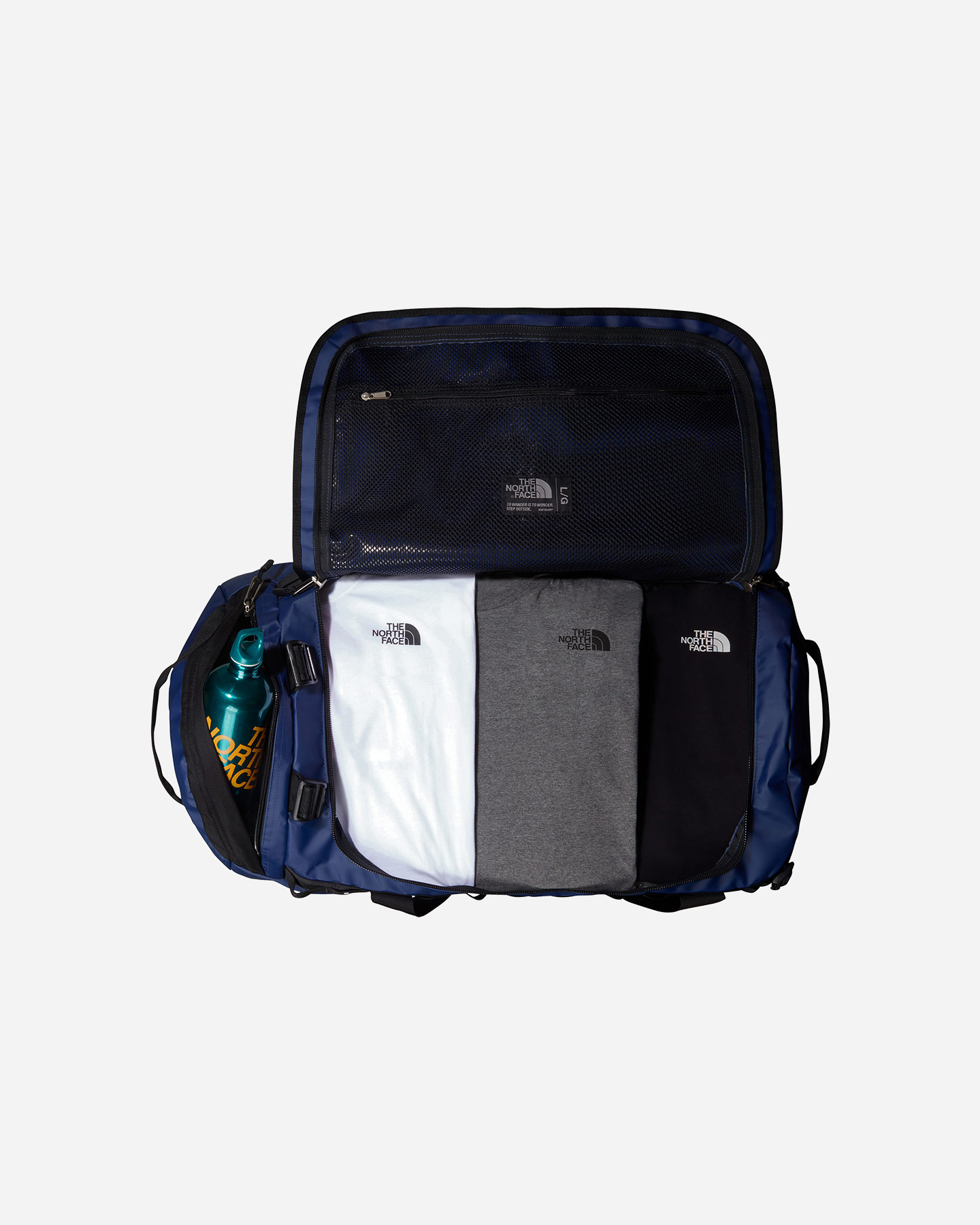Borsa THE NORTH FACE BASE CAMP DUFFEL L  - Blu Navy - 2 | Cisalfa Sport
