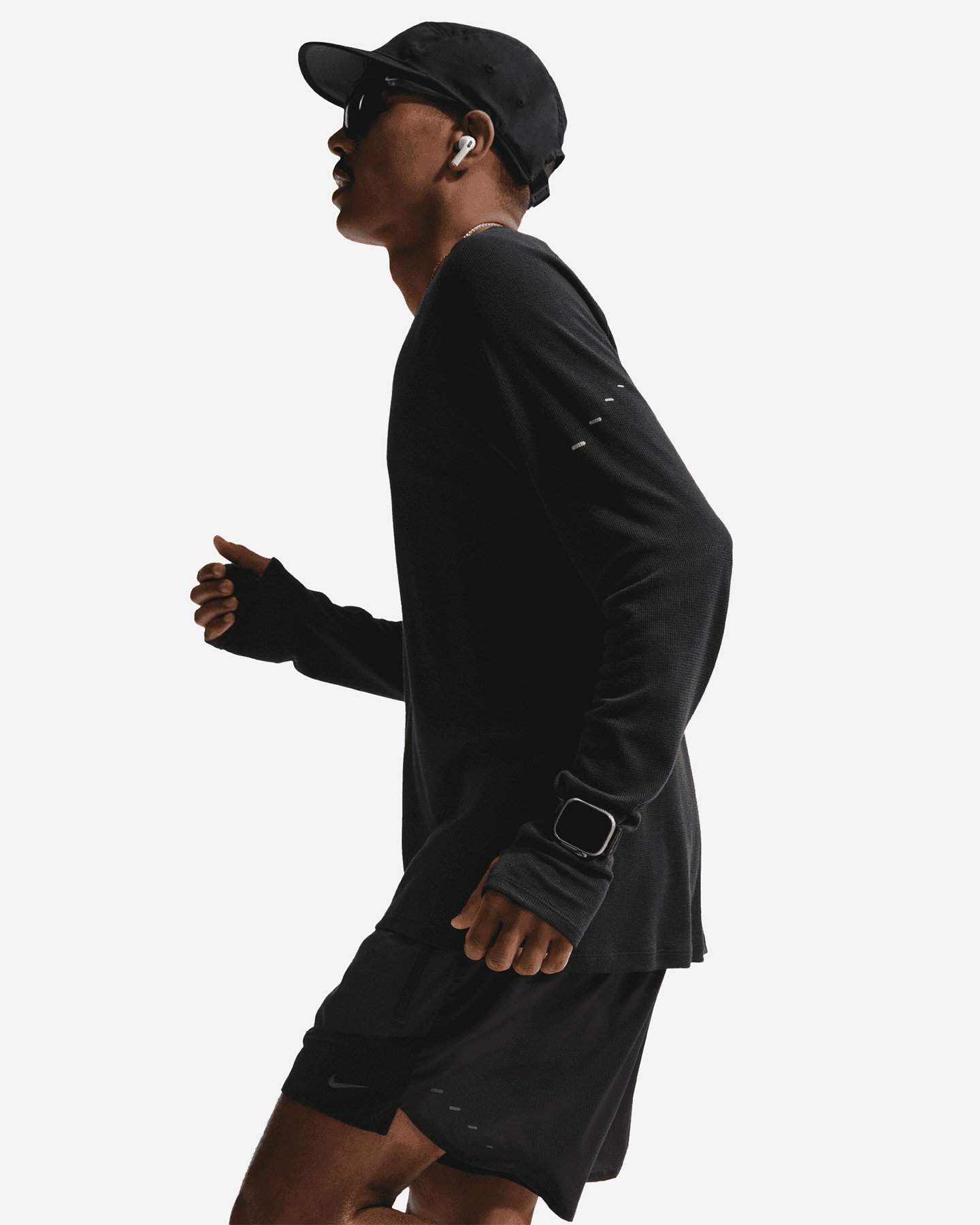 Short running NIKE STRIDE 5 M - Nero - 5 | Cisalfa Sport