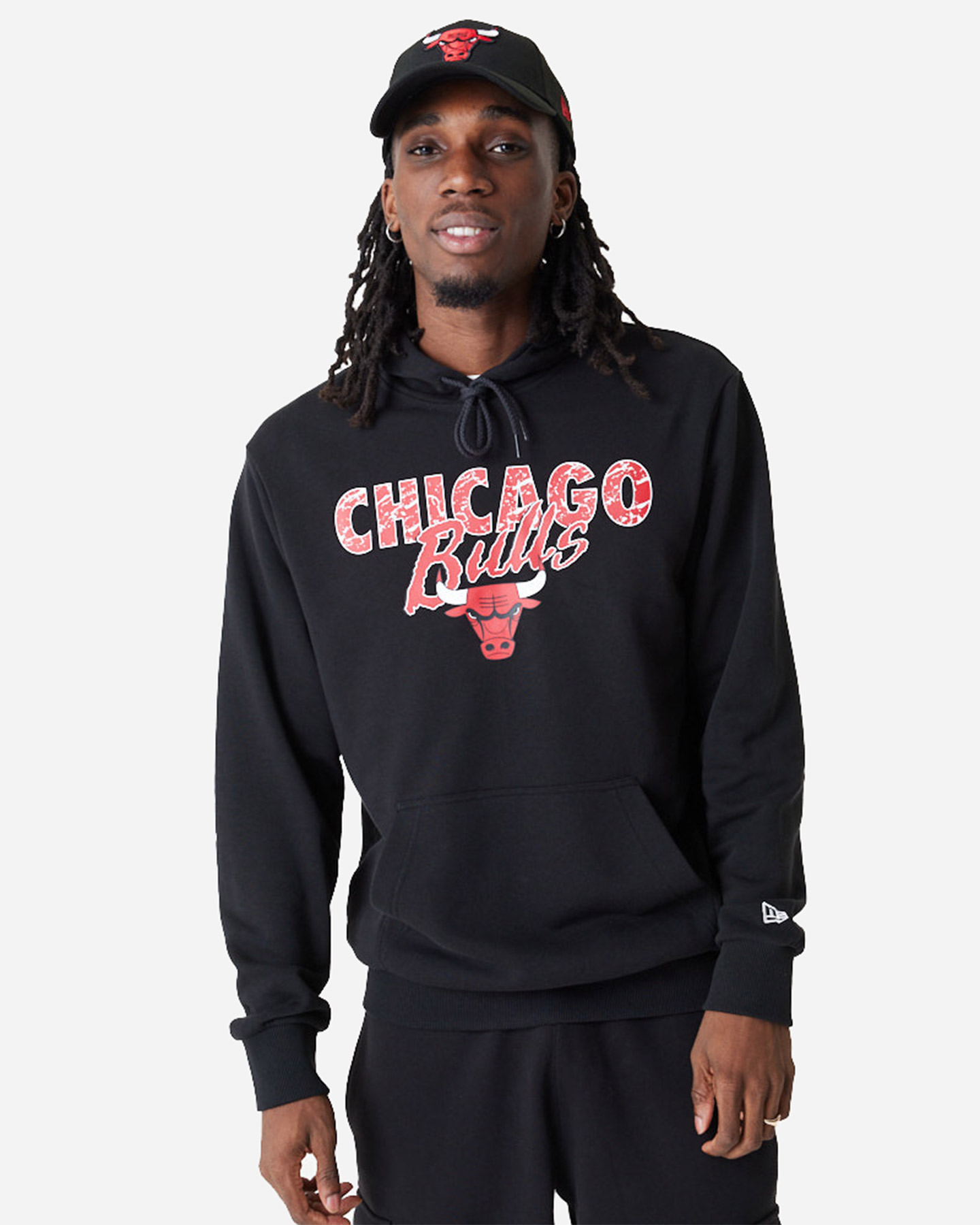 Felpa NEW ERA TEAM SCRIPT CHICAGO BULLS M - Nero - 0 | Cisalfa Sport