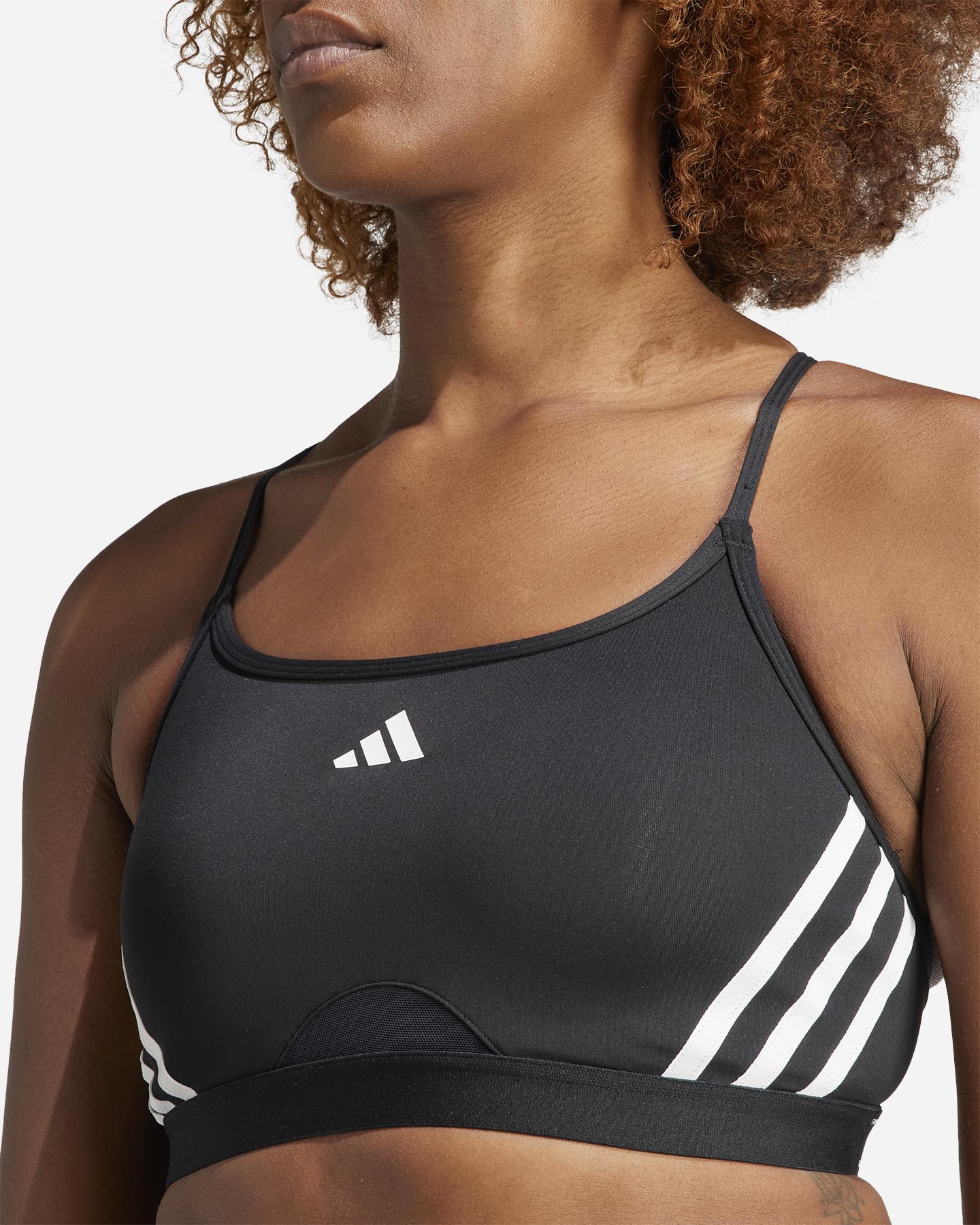 Bra training ADIDAS 3STRIPES W - Nero - 4 | Cisalfa Sport