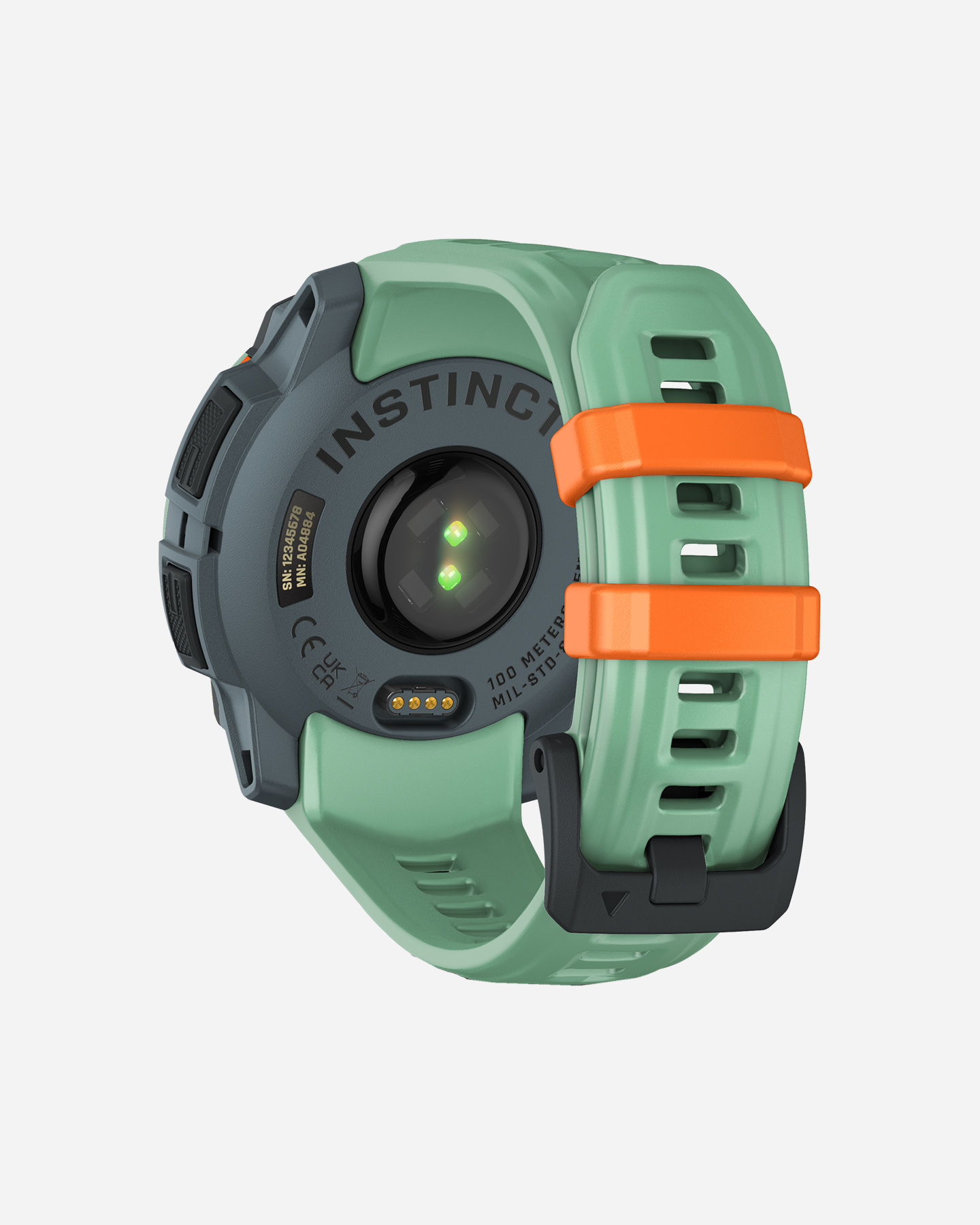 Orologio multifunzione GARMIN INSTINCT 3 45MM AMOLED - Verde - 4 | Cisalfa Sport
