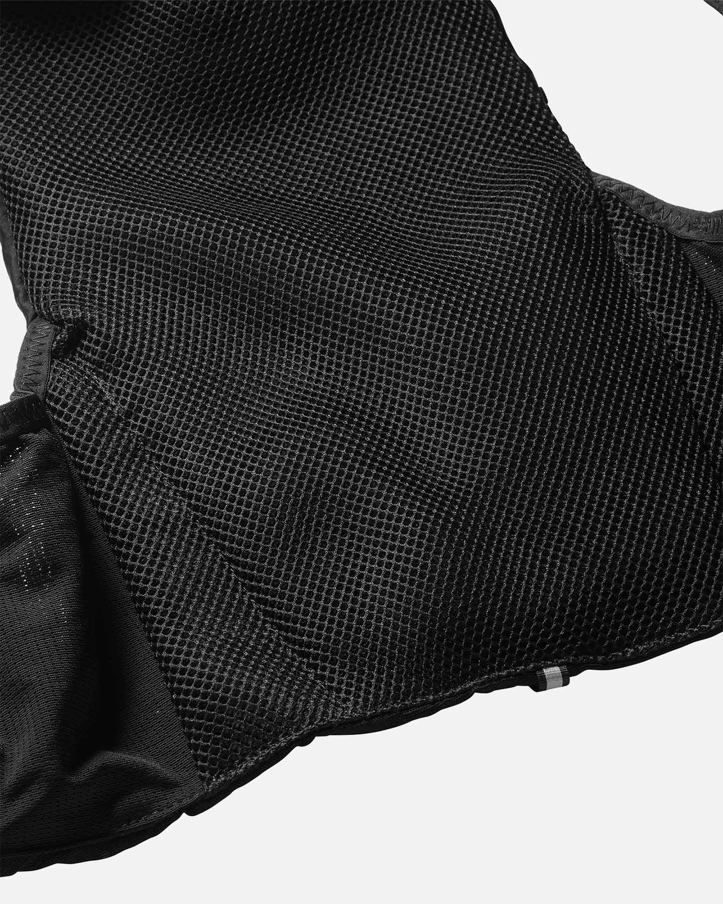 Zaino trail running SALOMON ADV SKIN 12 WITH FLASKS  - Nero - 4 | Cisalfa Sport