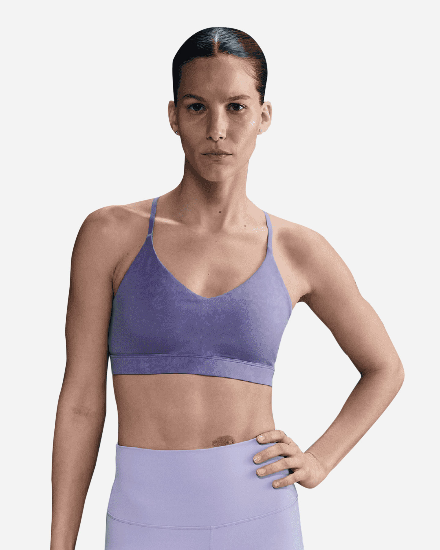 Bra training NIKE INDY W - Viola - 0 | Cisalfa Sport