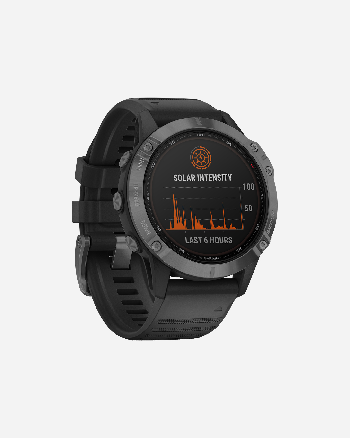 Orologio multifunzione GARMIN FENIX 6 PRO SOLAR - Grigio - 1 | Cisalfa Sport