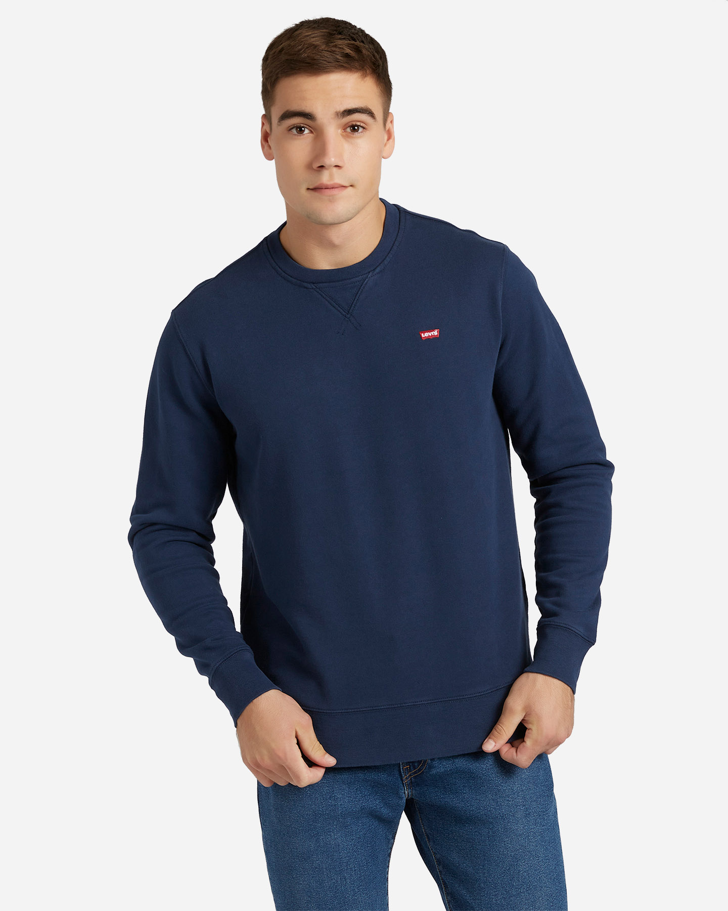 Felpa LEVI'S NEW ORIGINAL CREW M - Blu - 0 | Cisalfa Sport