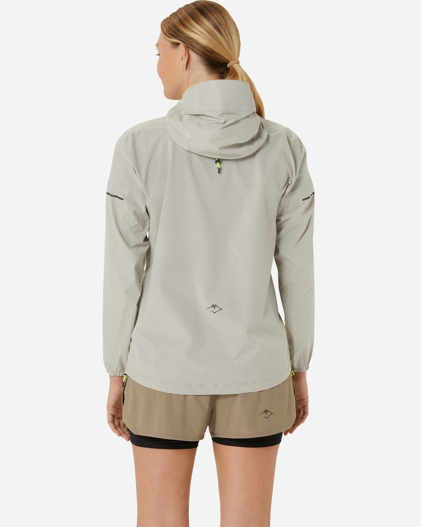 Giacca running ASICS FUJITRAIL WATERPROOF W - Grigio - 2 | Cisalfa Sport