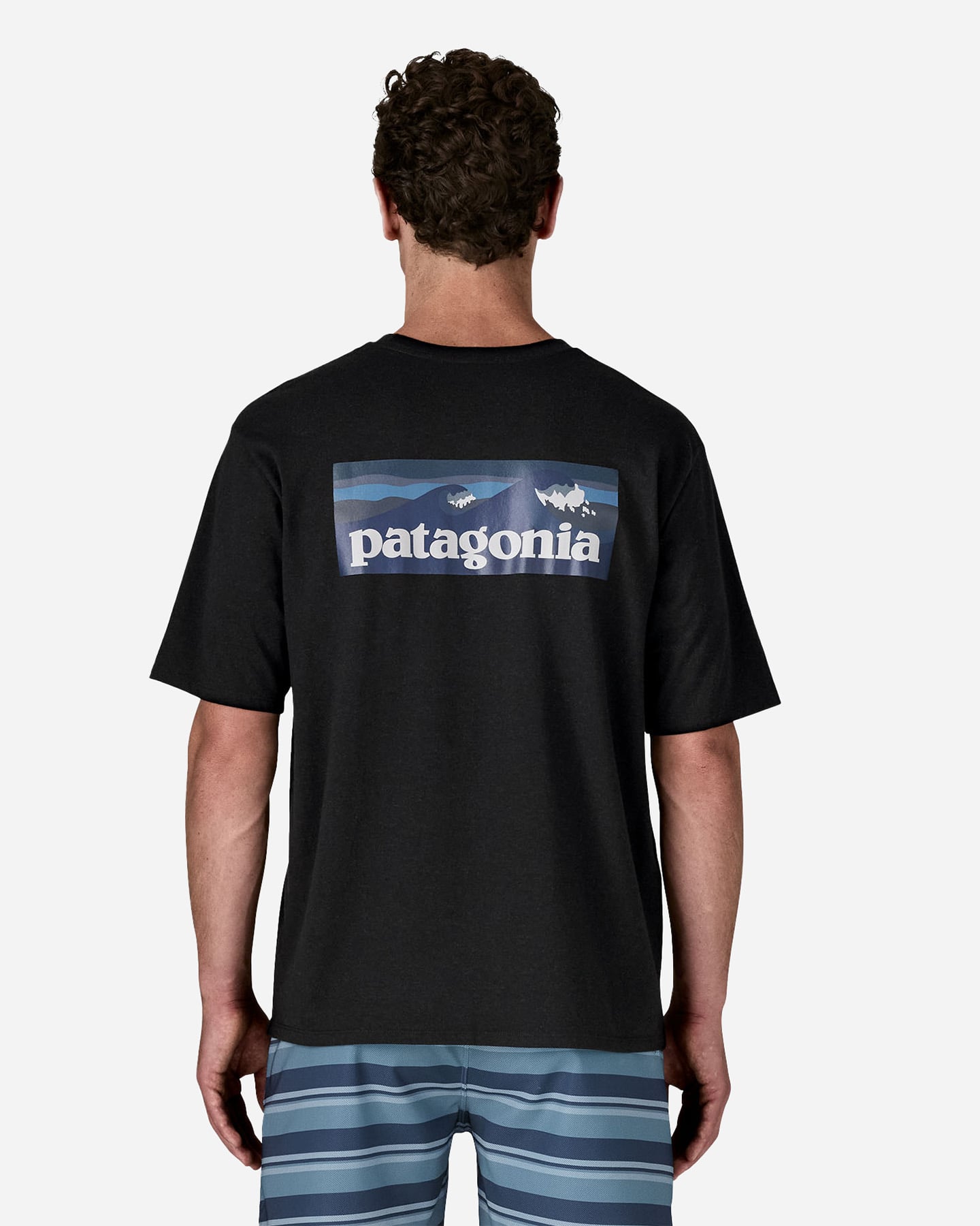 T-shirt PATAGONIA BOARDSHORT LOGO POCKET M - Nero - 3 | Cisalfa Sport