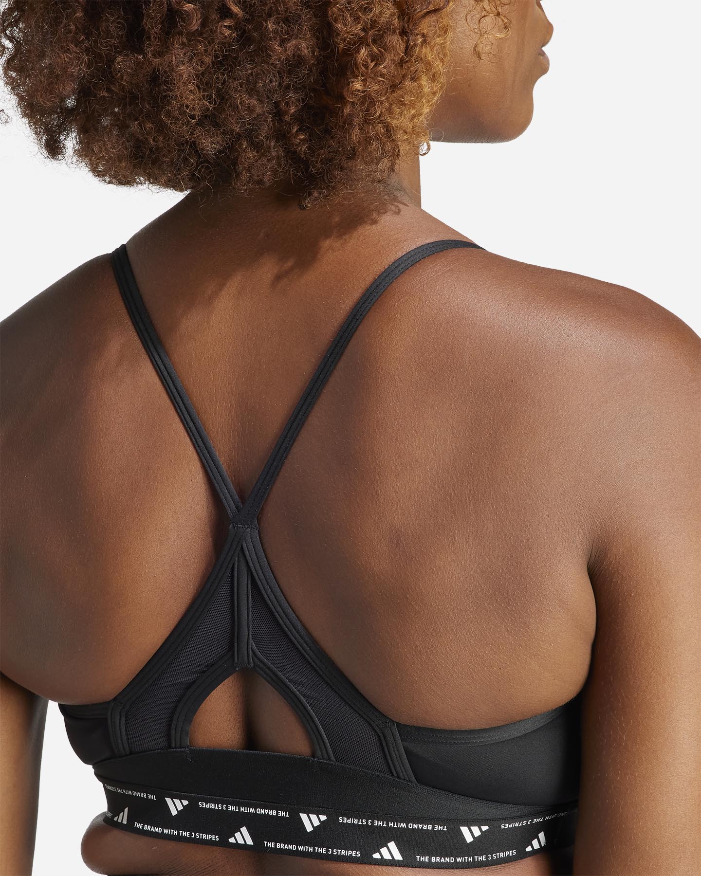 Bra training ADIDAS 3STRIPES W - Nero - 5 | Cisalfa Sport