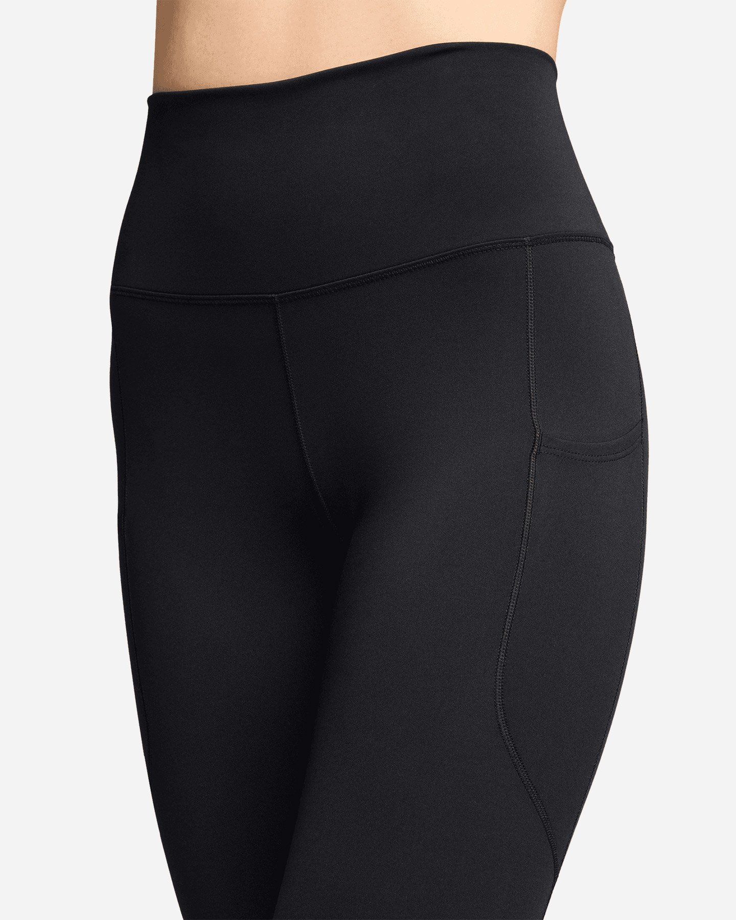 Leggings NIKE DRI FIT ONE HR 7-8 W - Nero - 4 | Cisalfa Sport