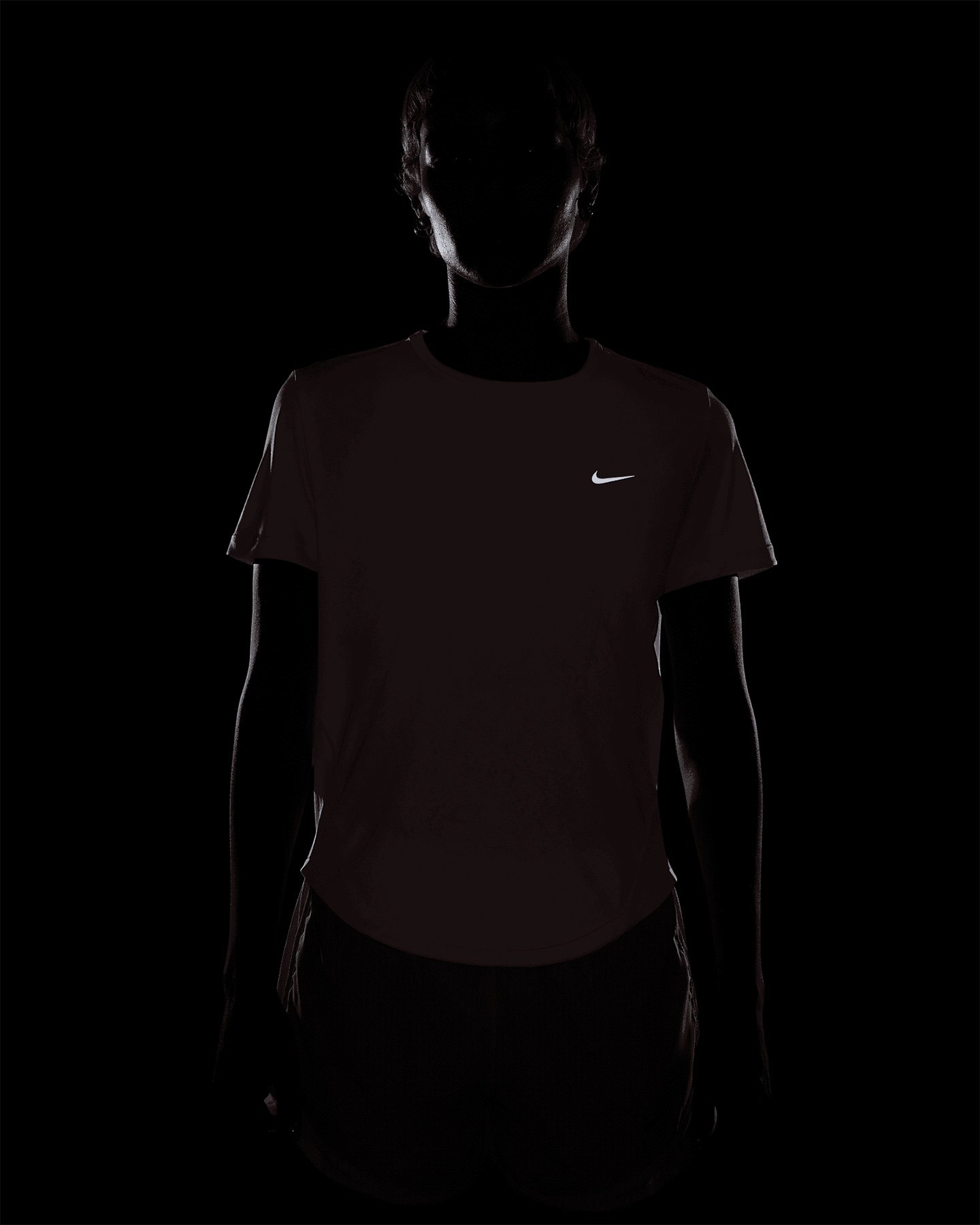 T-shirt running NIKE TEMPO W - Rosa - 3 | Cisalfa Sport