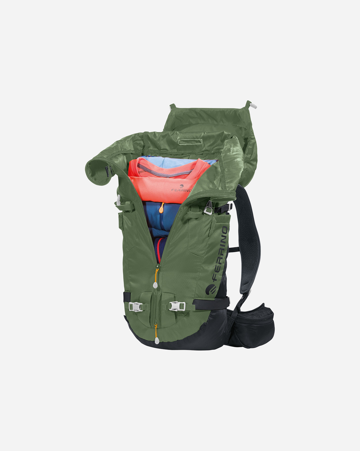 Zaino alpinismo FERRINO TRIOLET 32+5  - Verde - 3 | Cisalfa Sport