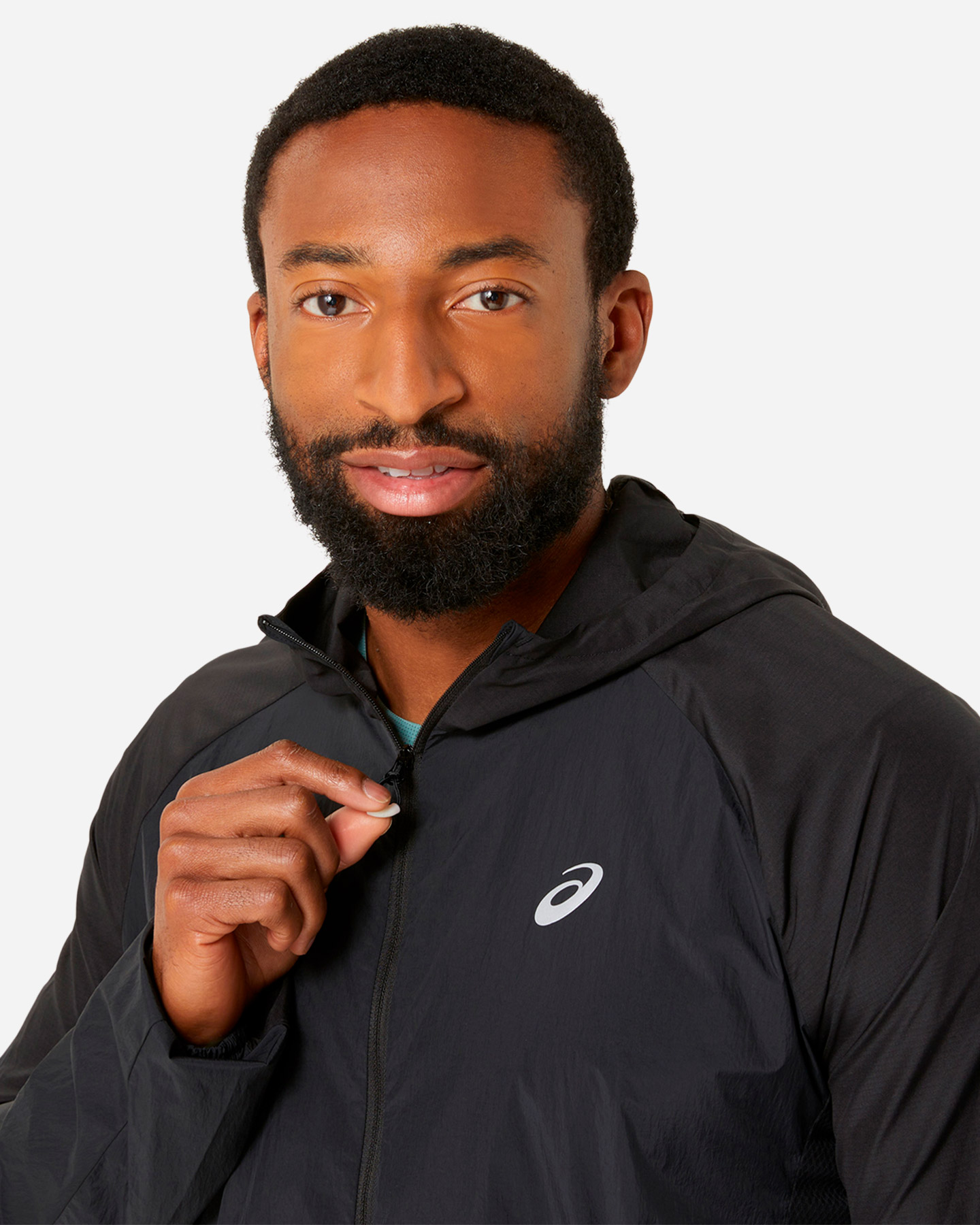 Giacca running ASICS ROAD PACKABLE M - Nero - 6 | Cisalfa Sport