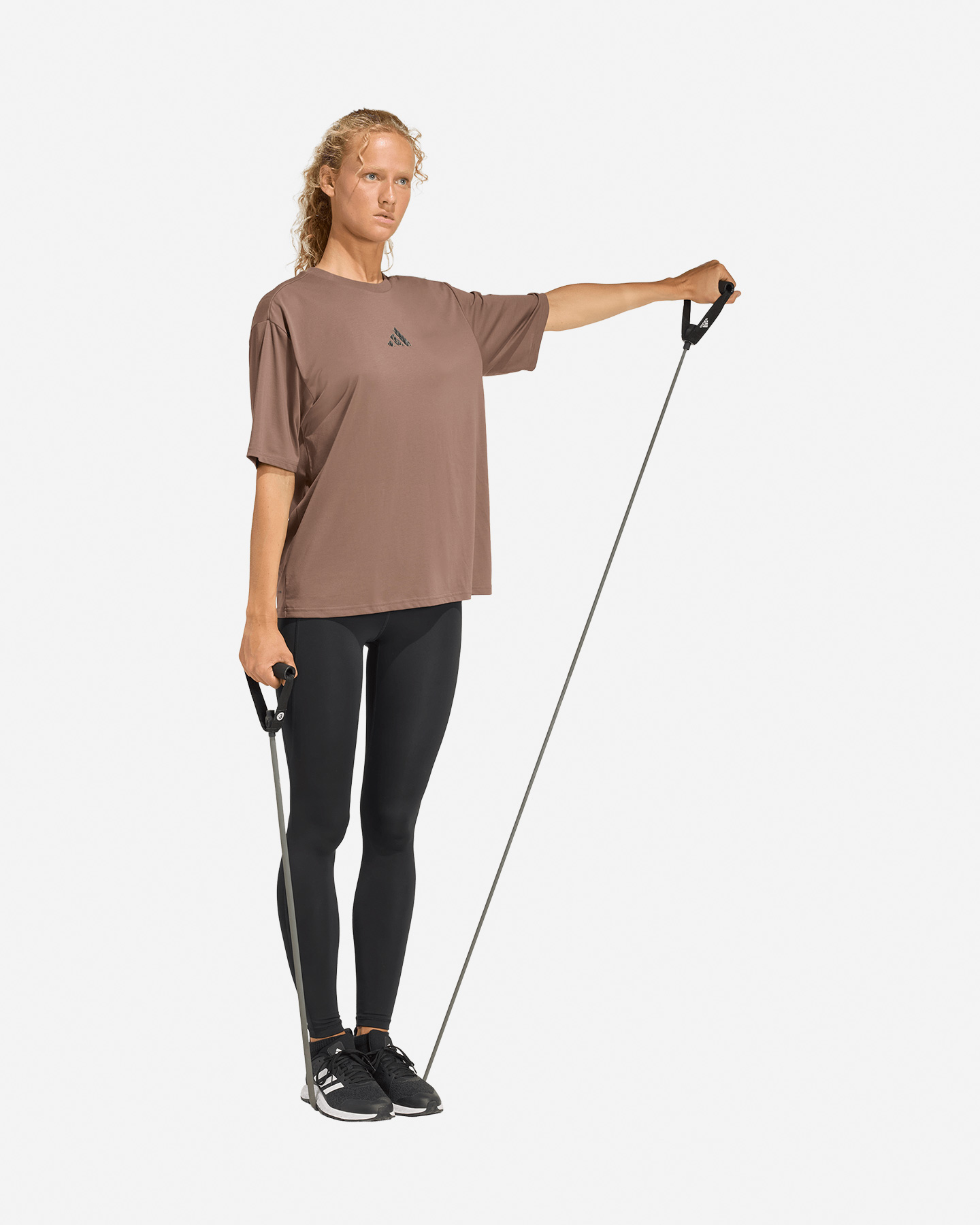 T-shirt training ADIDAS ANIMAL TRAINING GEPHIC W - Marrone - 3 | Cisalfa Sport