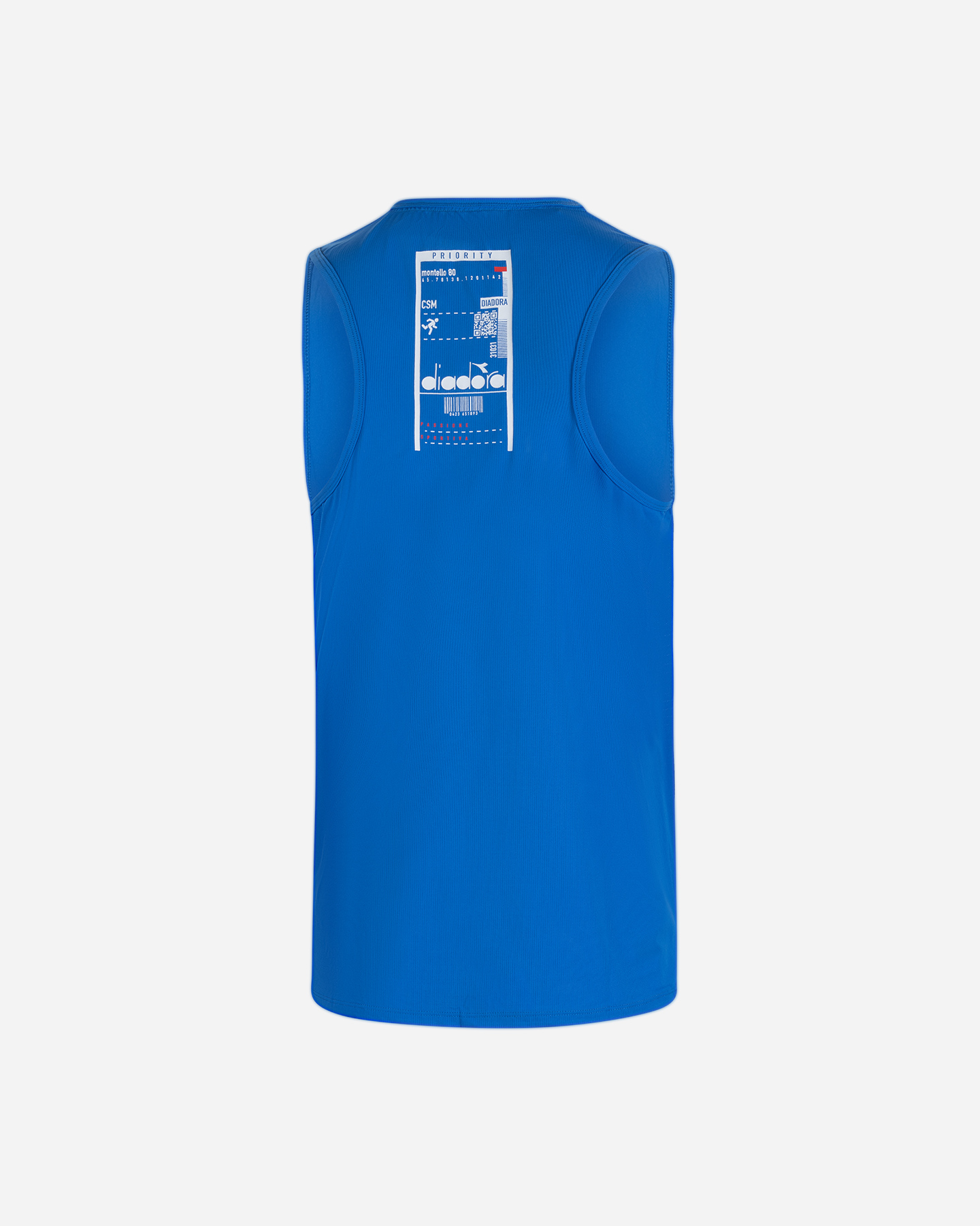 Canotta running DIADORA BE ONE SUPERLIGHT M - Azzurro - 1 | Cisalfa Sport