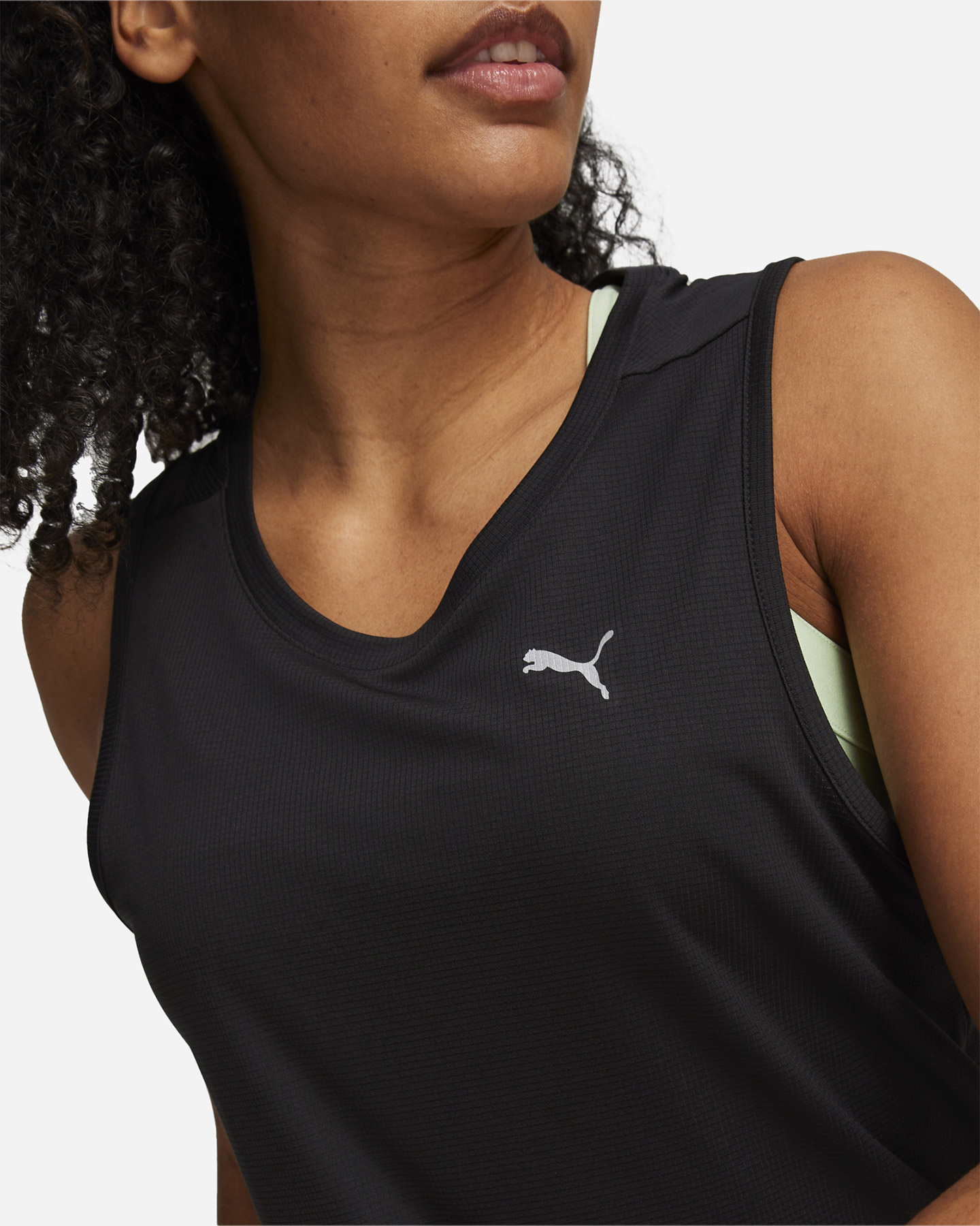 Canotta running PUMA RUN FAVORITE W - Nero - 4 | Cisalfa Sport