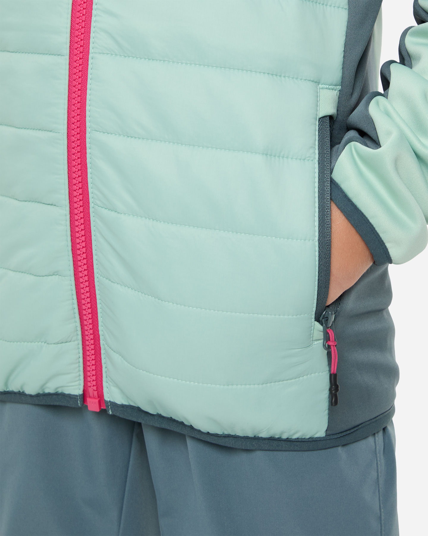 Giacca outdoor MCKINLEY SAGAN II HYBRID JR - Azzurro - 4 | Cisalfa Sport