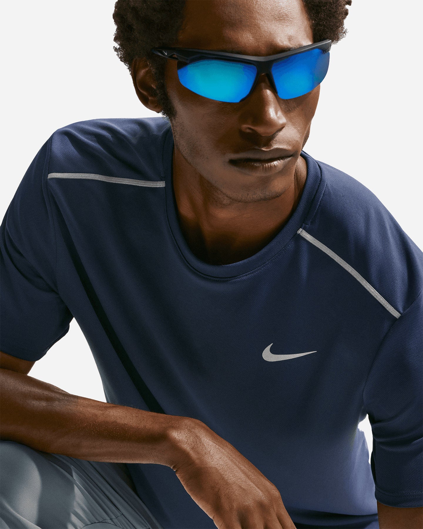 T-shirt running NIKE MILER M - 5 | Cisalfa Sport