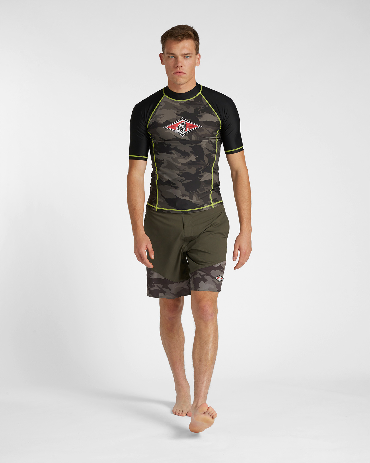 T-shirt BEAR ICONIC BIG LOGO M - Verde - 3 | Cisalfa Sport