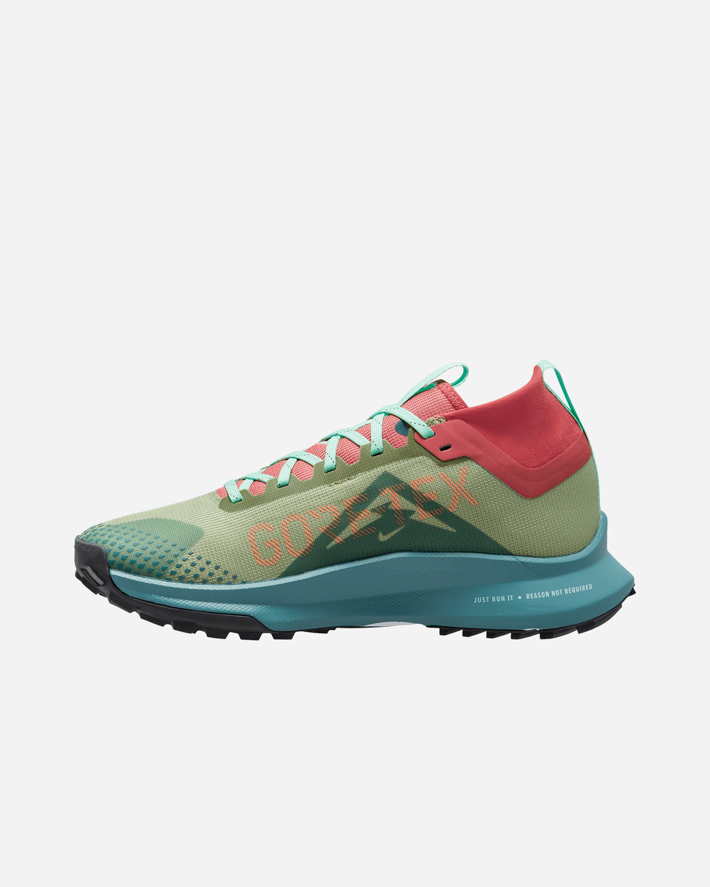 Scarpe trail NIKE REACT PEGASUS TRAIL 4 GORE-TEX W - Verde - 2 | Cisalfa Sport