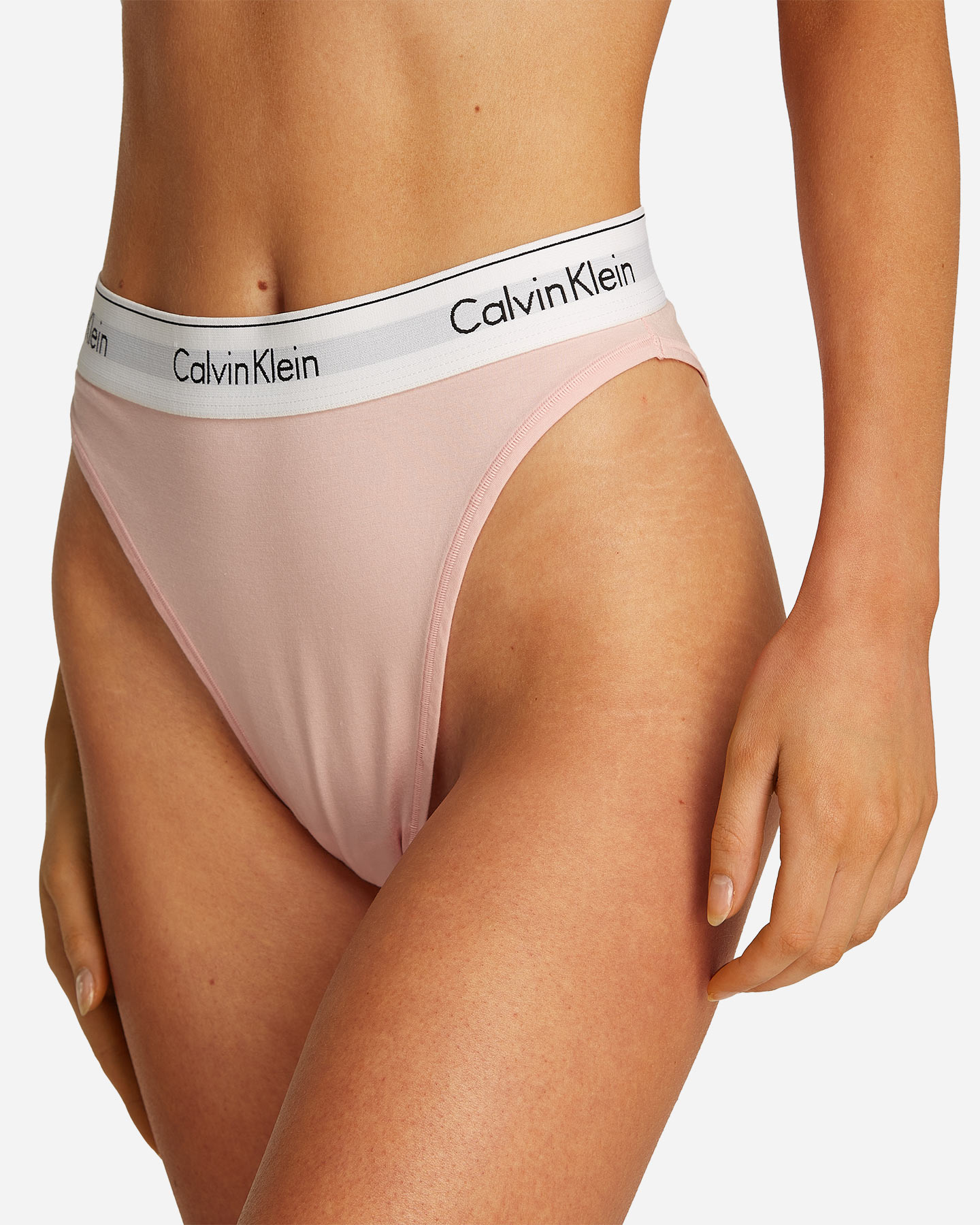 Intimo CALVIN KLEIN UNDERWEAR SLIP HIGH LEG TANGA W - Rosa - 4 | Cisalfa Sport