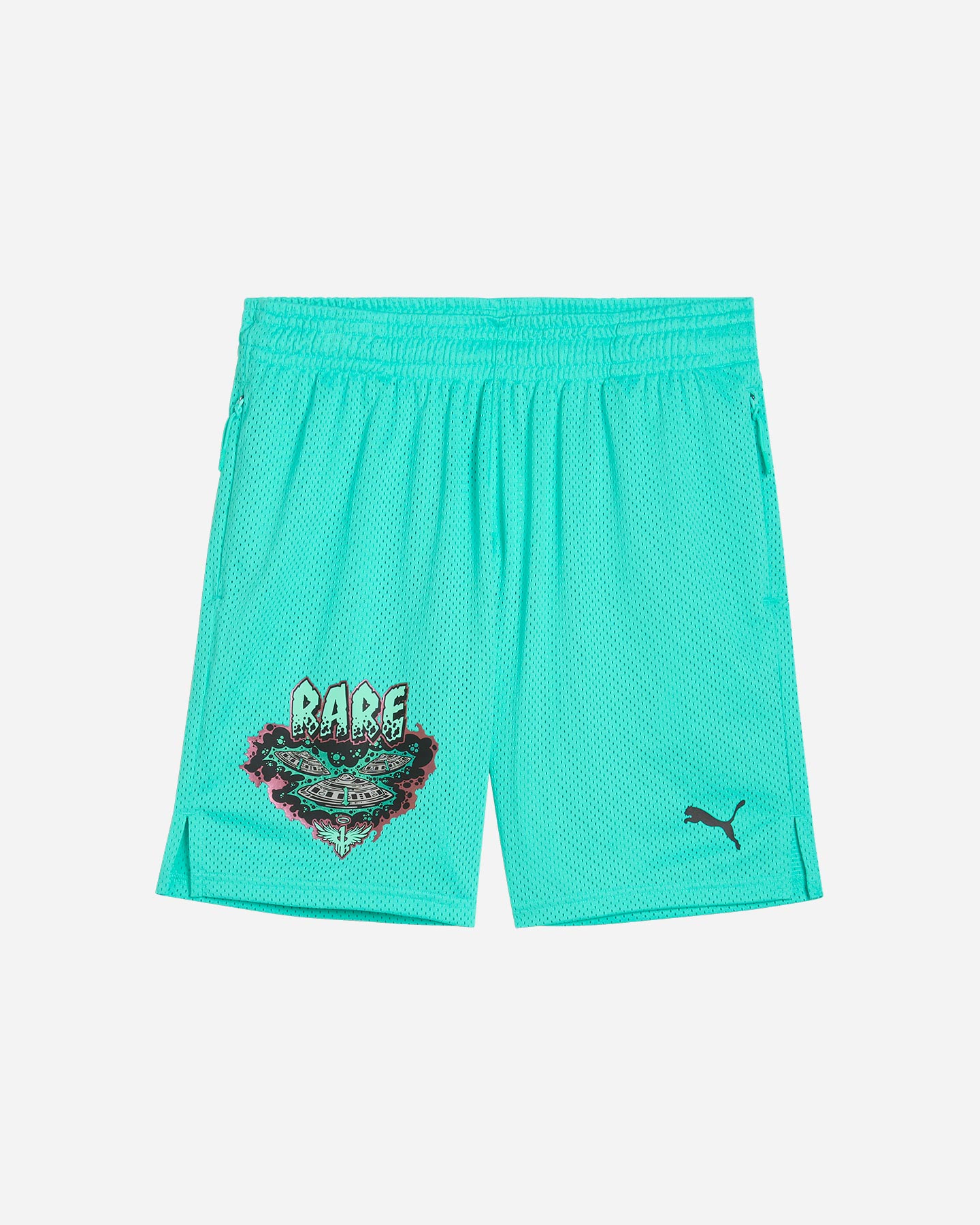 Pantaloncini basket PUMA MELO WORLD M - Verde - 0 | Cisalfa Sport