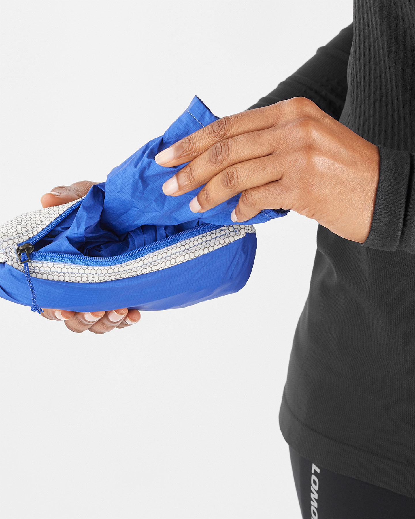 Giacca running SALOMON BONATTI W - Blu - 4 | Cisalfa Sport