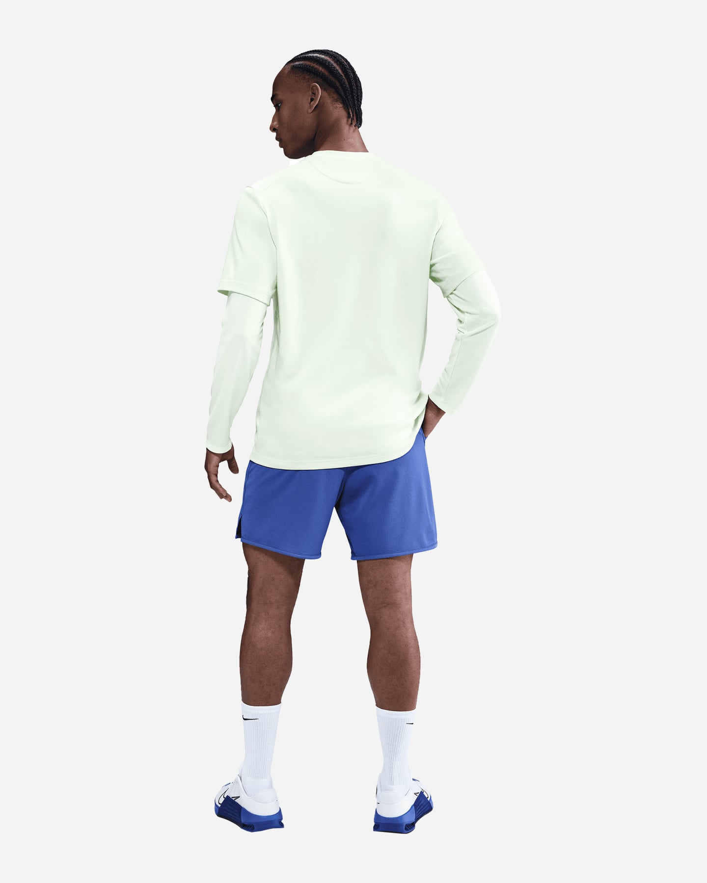 Pantalone training NIKE DRI FIT TOTALITY 7I M - Blu - 2 | Cisalfa Sport