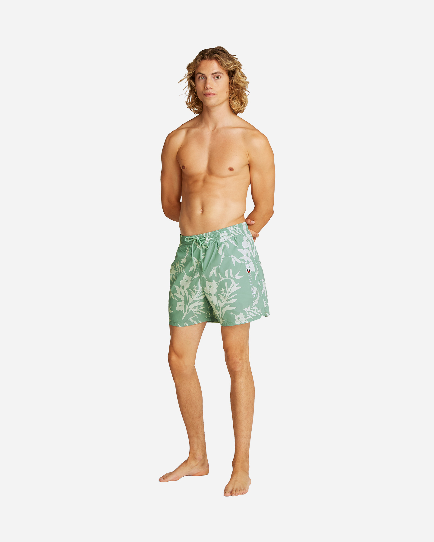 Boxer mare TOMMY HILFIGER BOXER FANT FLORAL TROPIC M - Verde - 2 | Cisalfa Sport