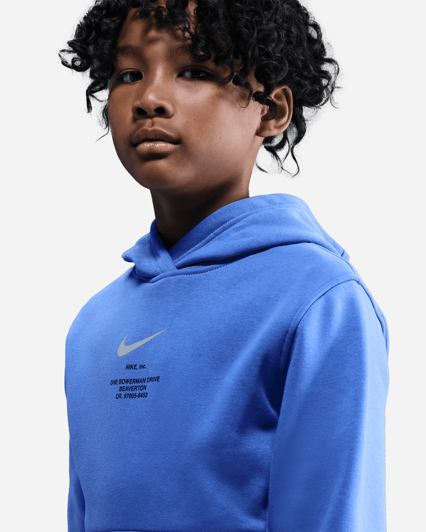 Felpa NIKE PRINT BACK COMET JR - Blu royal - 3 | Cisalfa Sport