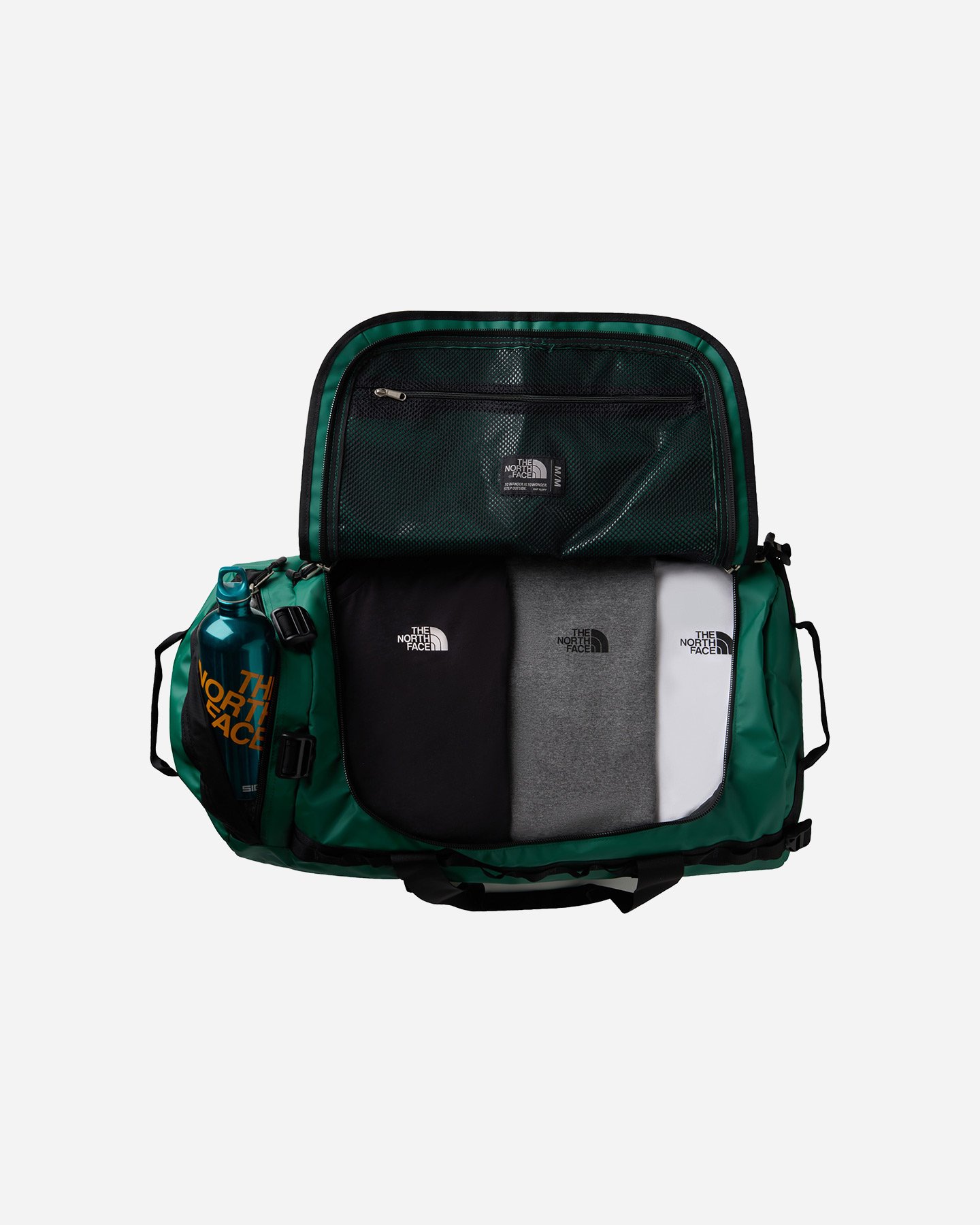 Borsa THE NORTH FACE BASE CAMP DUFFEL M  - Verde - 2 | Cisalfa Sport