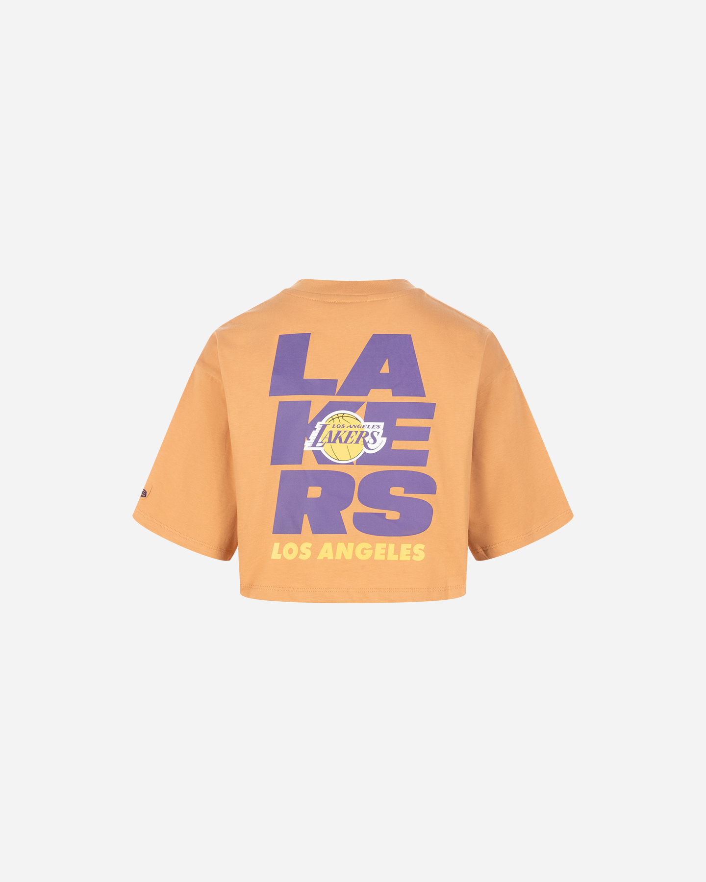 T-shirt NEW ERA CROP BLOGO RETRO LOS ANGELES W - Giallo - 1 | Cisalfa Sport