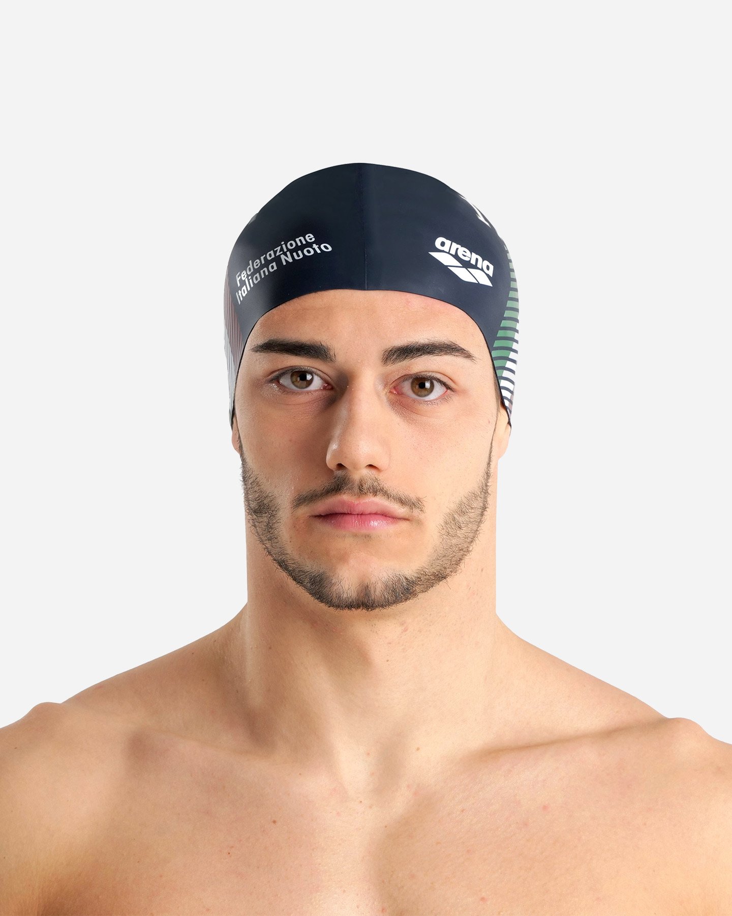 Cuffia piscina ARENA FIN SILICONE  - Blu Navy - 4 | Cisalfa Sport