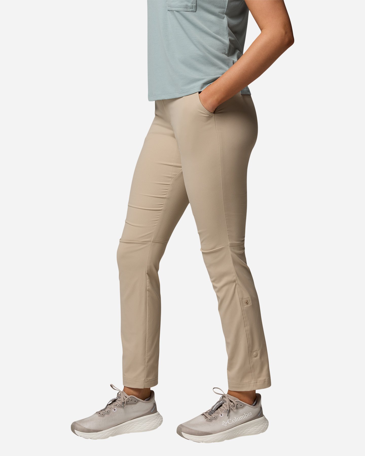 Pantalone outdoor COLUMBIA LESLIE FALLS II W - Beige - 4 | Cisalfa Sport