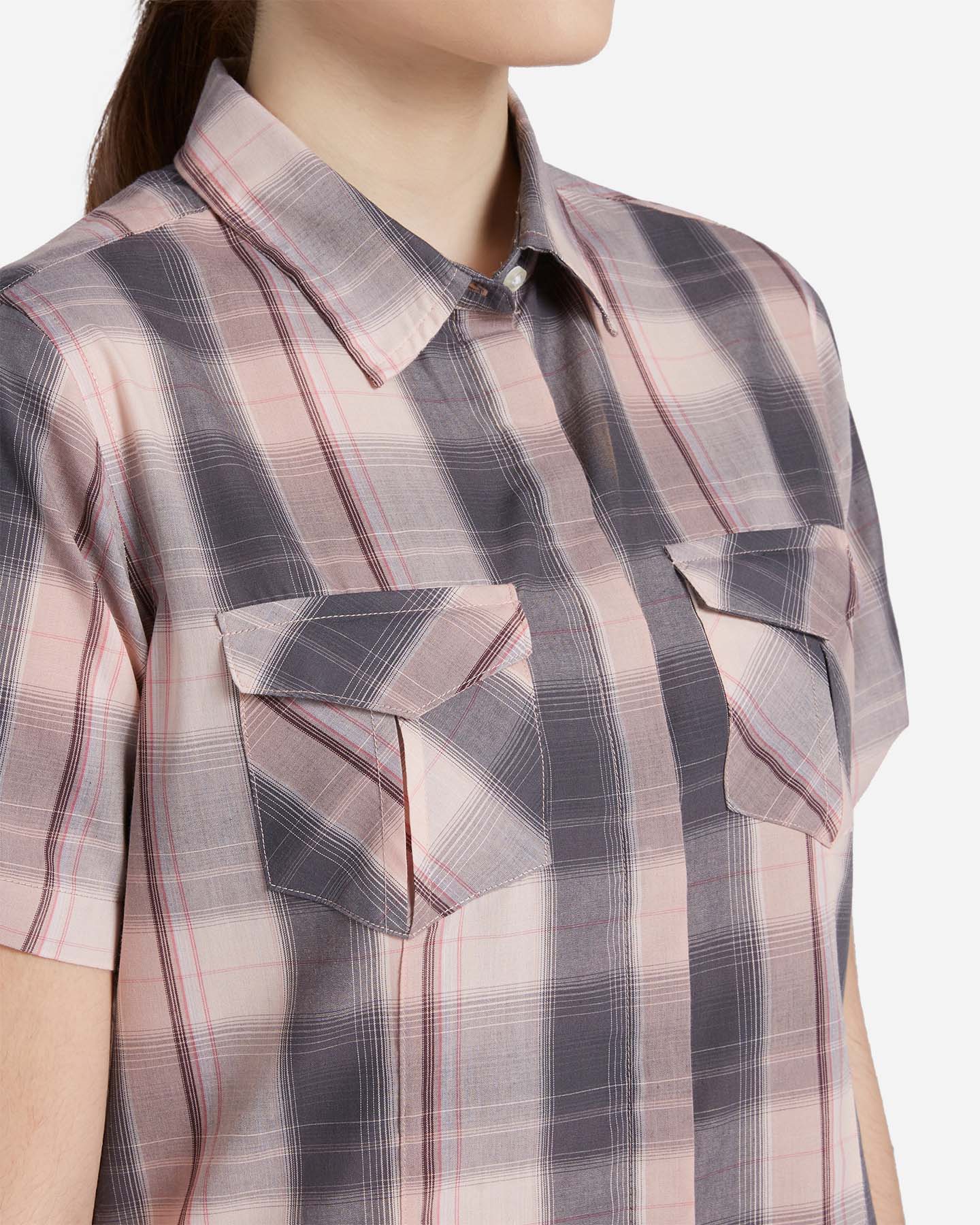 Camicia 8848 MOUNTAIN HIKE W - Rosa - 4 | Cisalfa Sport