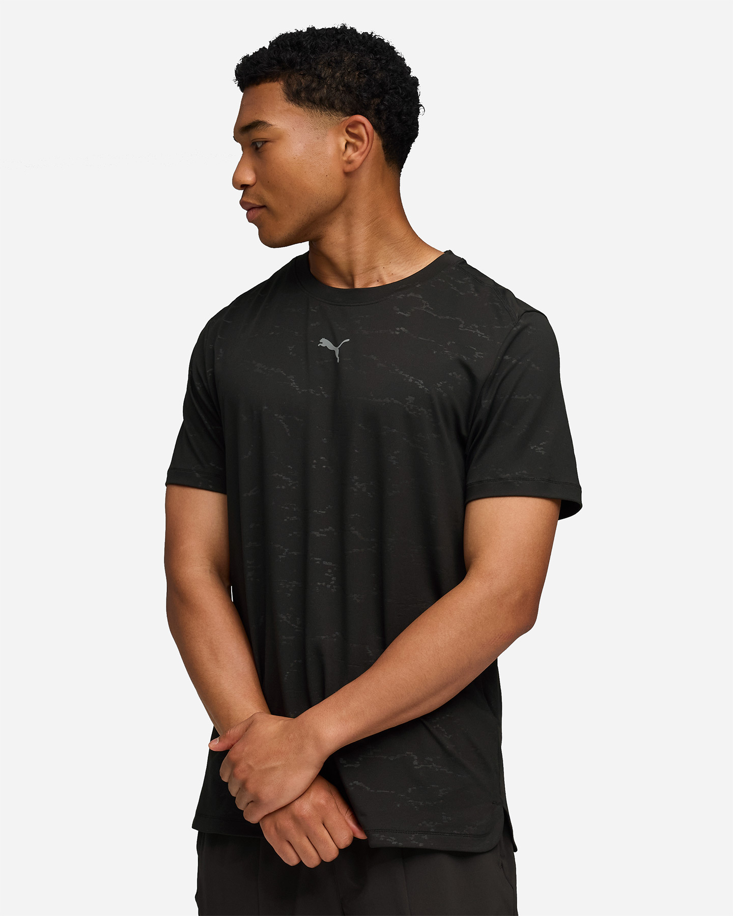 T-shirt training PUMA SMALL LOGO M - Nero - 2 | Cisalfa Sport