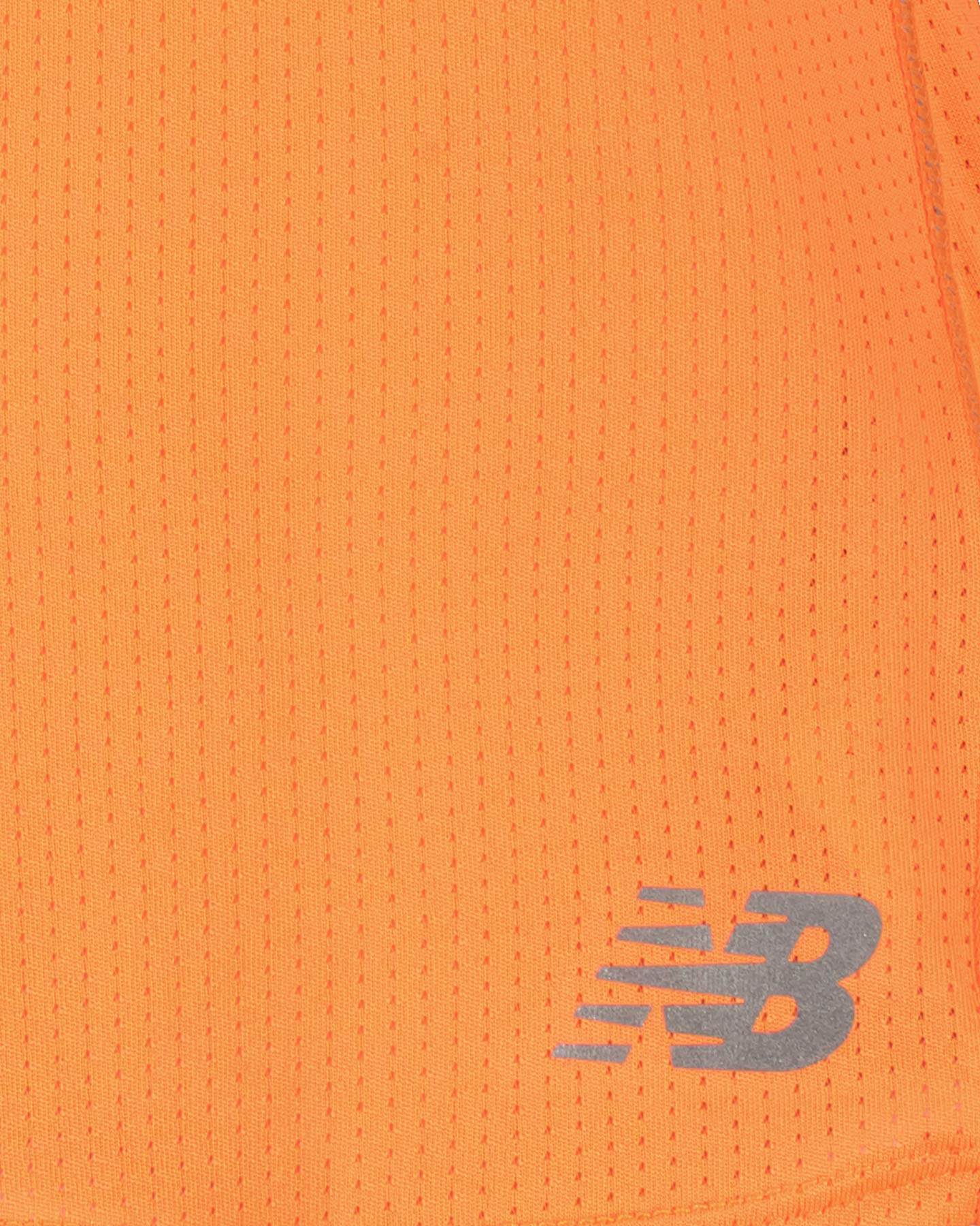 T-shirt running NEW BALANCE VIBRANT W - Arancione - 2 | Cisalfa Sport