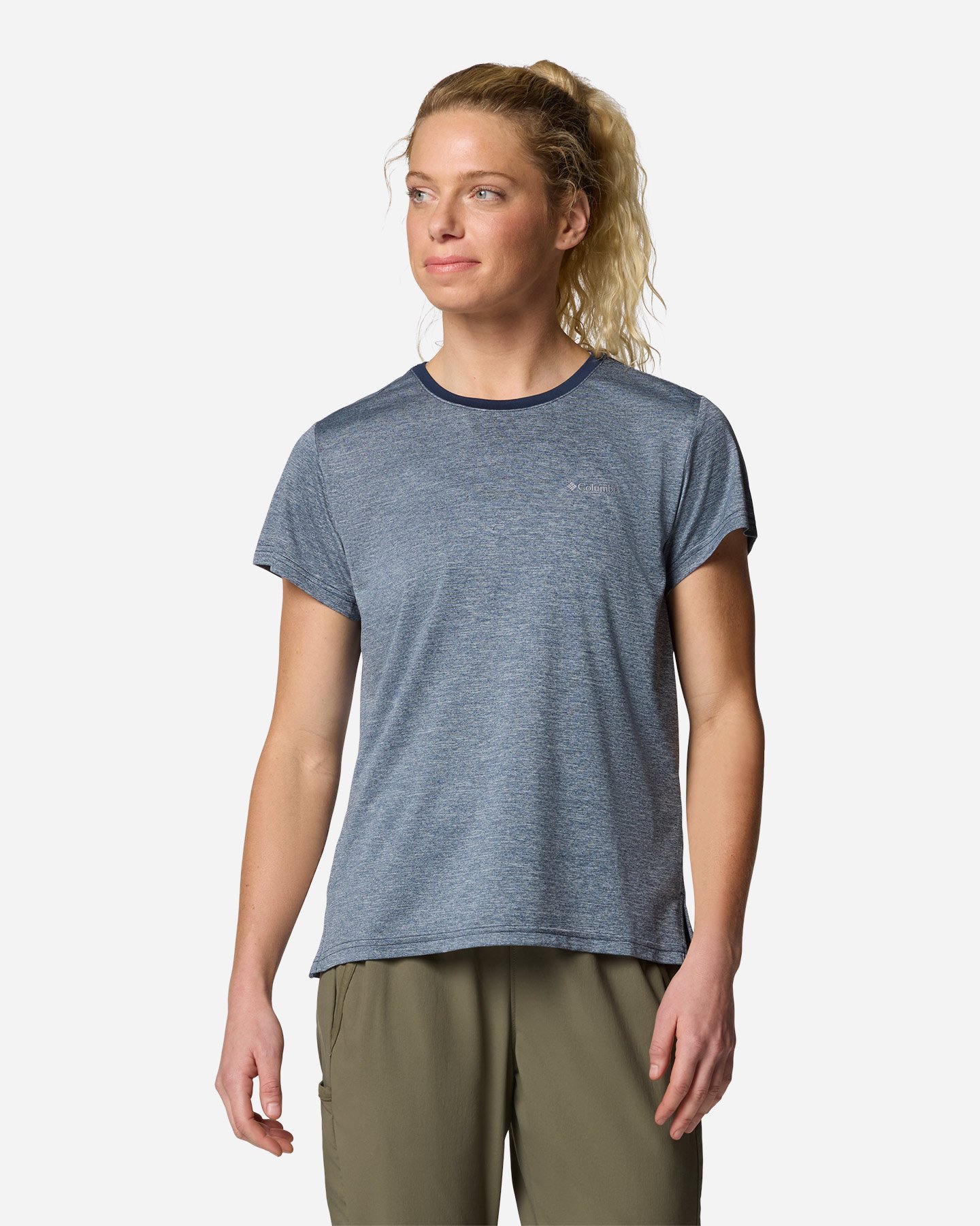 T-shirt COLUMBIA BLUEVISTA HILL W - Blu Navy - 0 | Cisalfa Sport