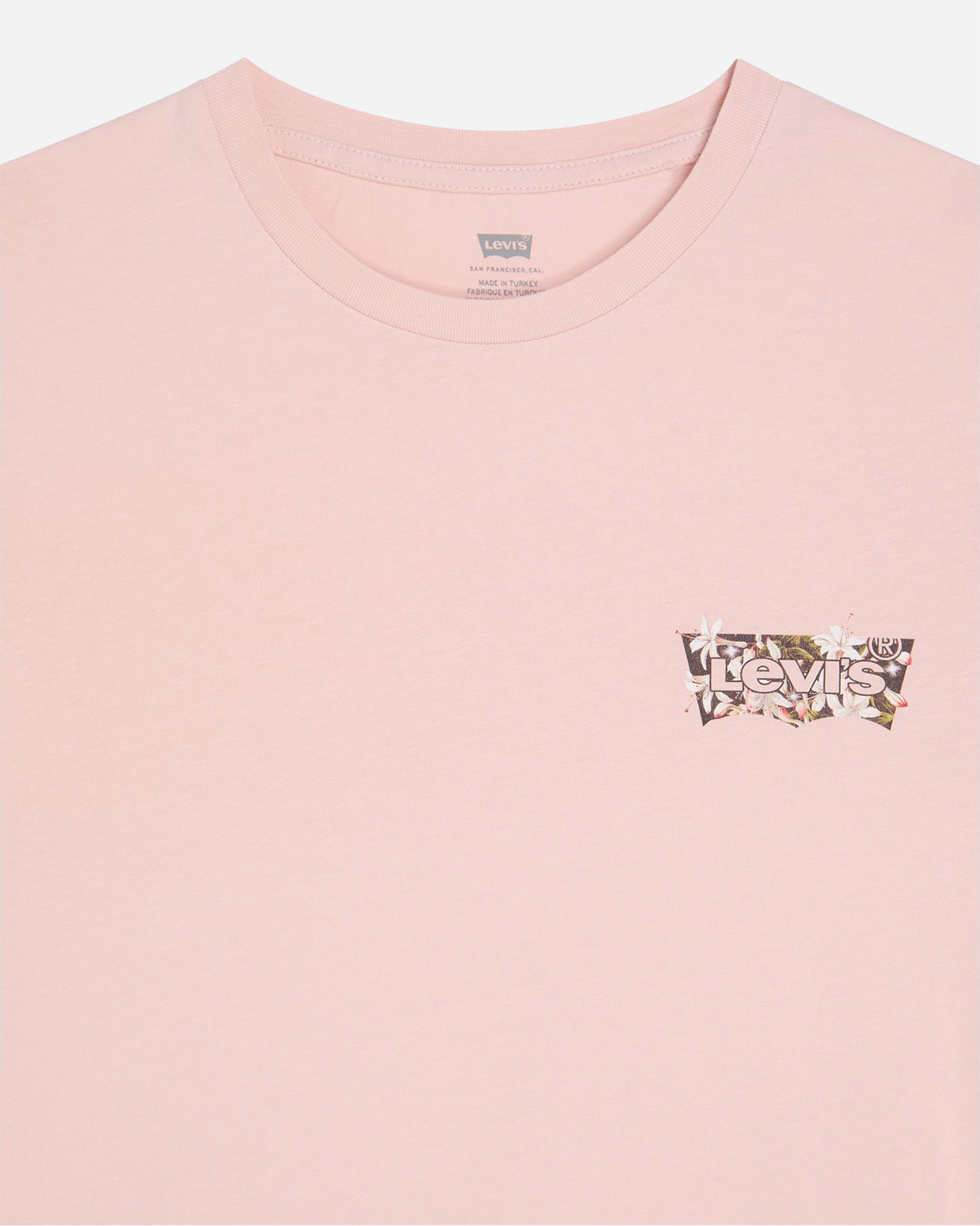 T-shirt LEVI'S SMALL BATWING FLOWER W - Rosa - 2 | Cisalfa Sport