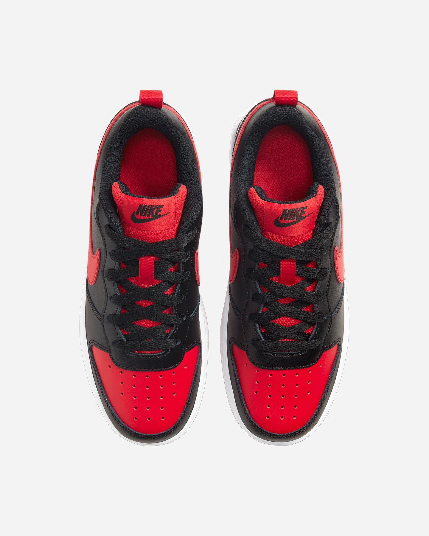 Scarpe sneakers NIKE COURT BOROUGH LOW 2 GS JR - Nero - 3 | Cisalfa Sport