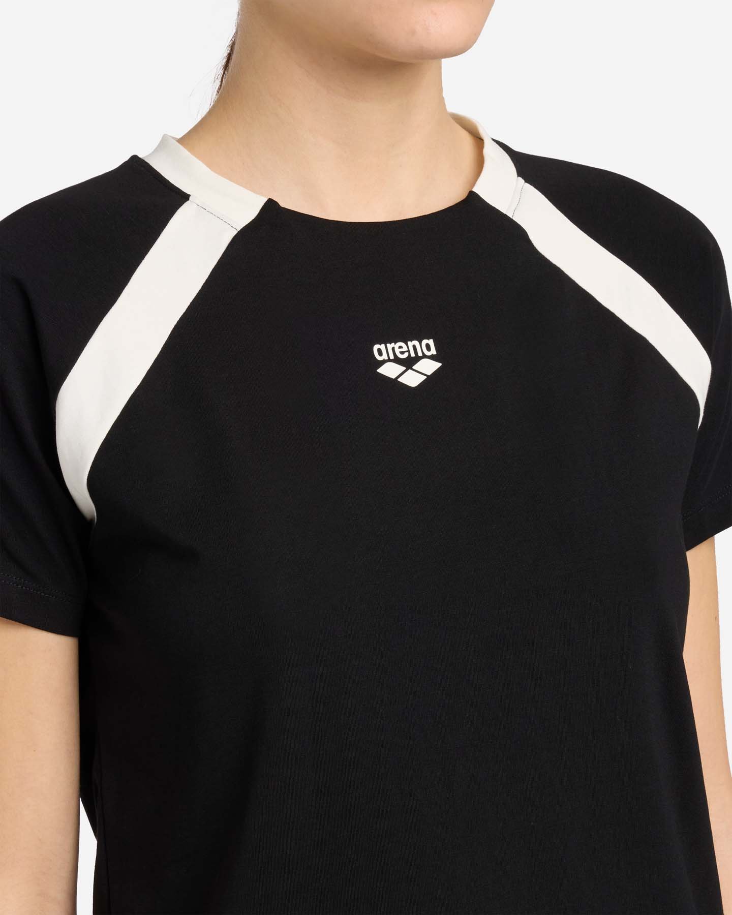 T-shirt ARENA ATHLETIC ESSENTIAL W - Nero - 5 | Cisalfa Sport