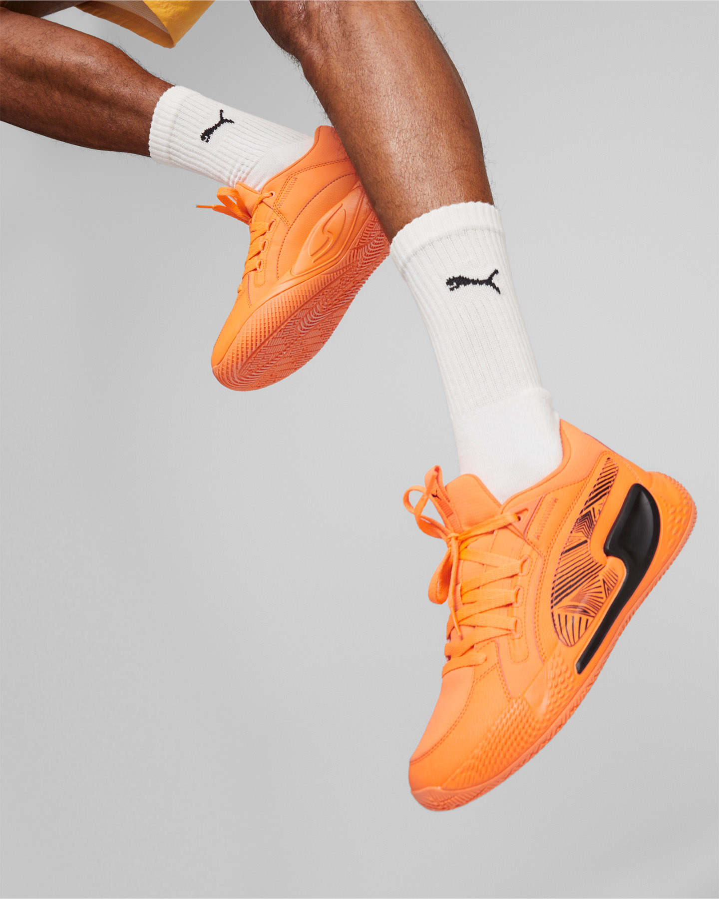 Scarpe basket PUMA COURT RIDER CHAOS M - Arancione - 5 | Cisalfa Sport