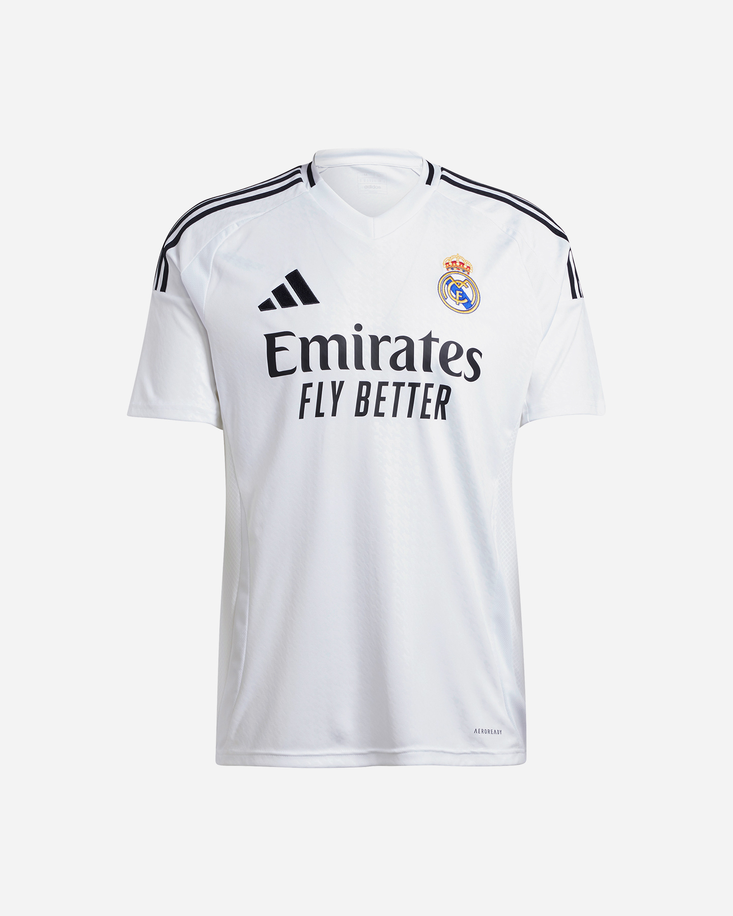 Adidas Real Madrid Home 24-25 M - Maglia Calcio Ufficiale - Uomo - Bianco