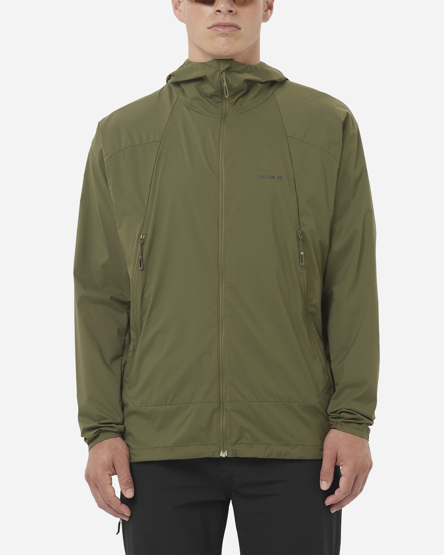 Giacca outdoor SALOMON OUTWIND M - Verde - 1 | Cisalfa Sport