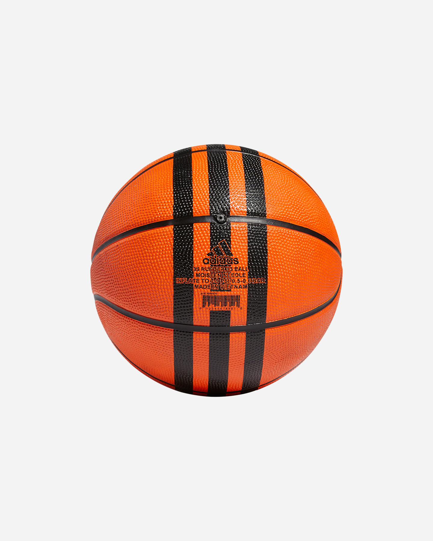 Pallone basket ADIDAS 3S RUBBER X3  - Arancione - 1 | Cisalfa Sport