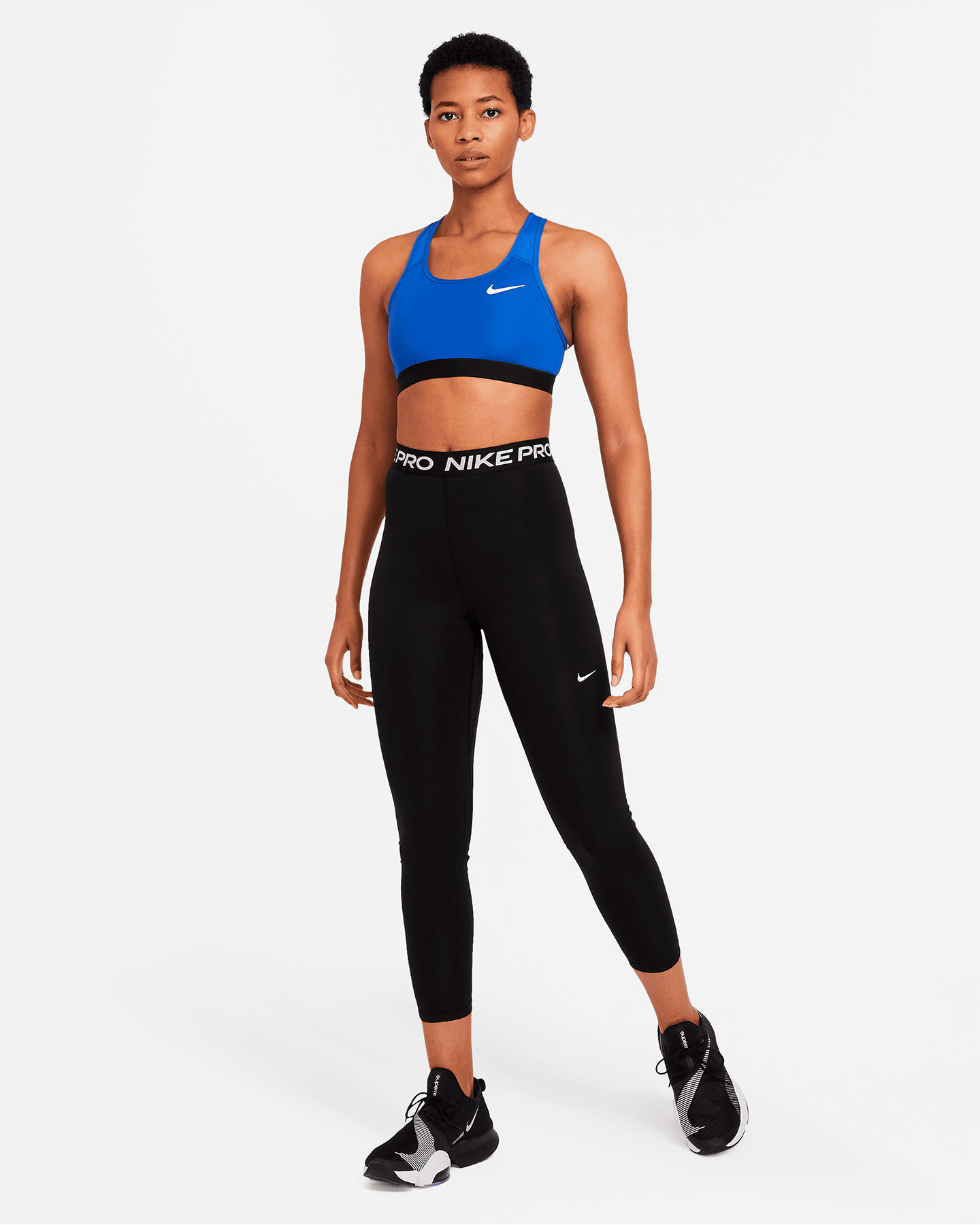 Leggings NIKE 7/8 ELASTIC RISE LOGO W - Nero - 5 | Cisalfa Sport